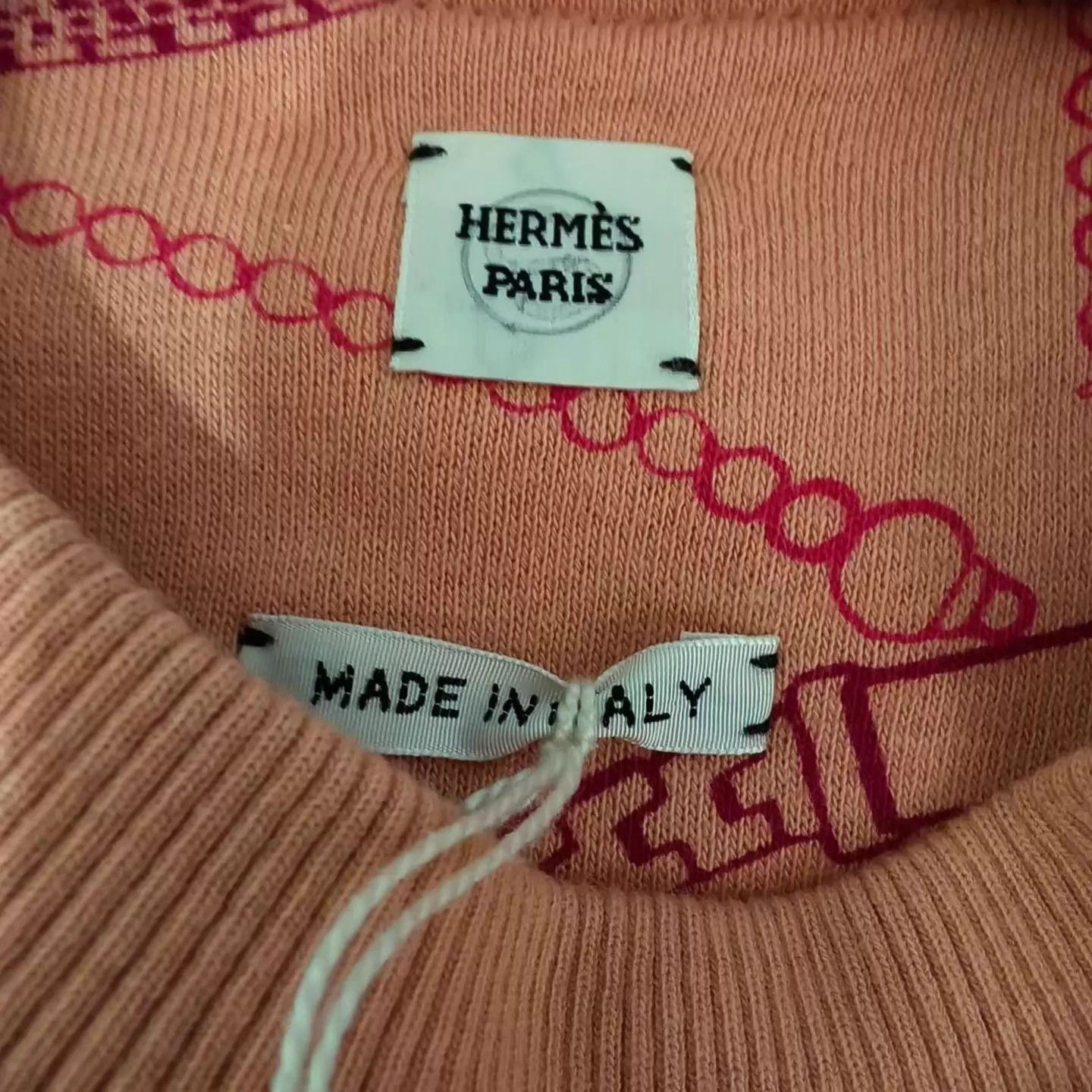 Hermes Hermes Chain Print Sweatshirt 34 Size XS / US 0-2 / IT 36-38 - 3 Thumbnail