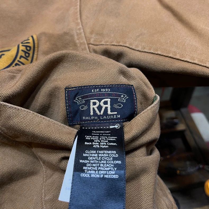 RRL Ralph Lauren RRL Ralph Lauren Double sided baseball jacket jacket Size US M / EU 48-50 / 2 - 5 Thumbnail