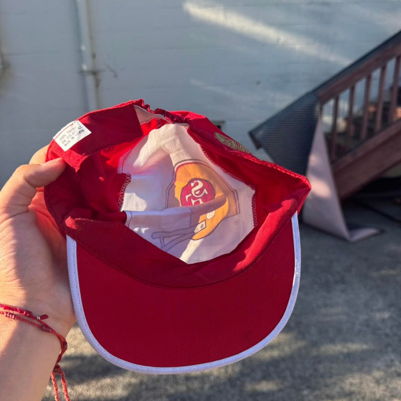 NFL 1980s SF 49ers Vintage Painter’s Snapback Cap Size ONE SIZE - 5 Thumbnail