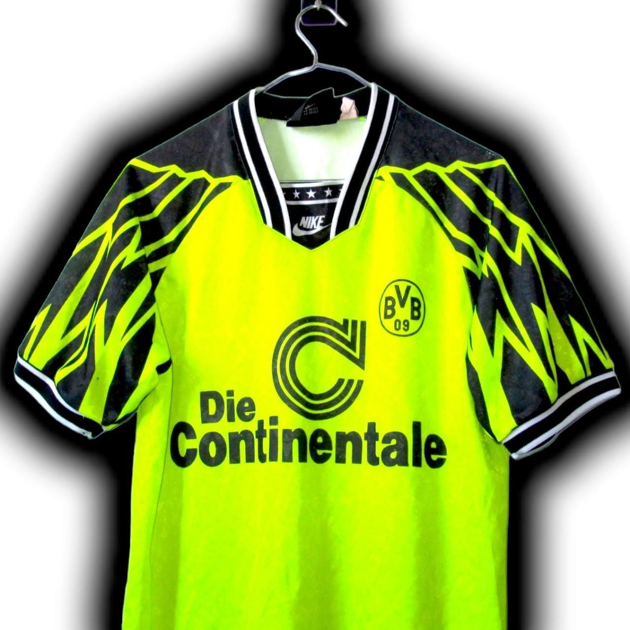 Nike BVB Borussia dortmund Germany 1994 1995 Home Shirt Jersey Size US S / EU 44-46 / 1 - 2 Thumbnail