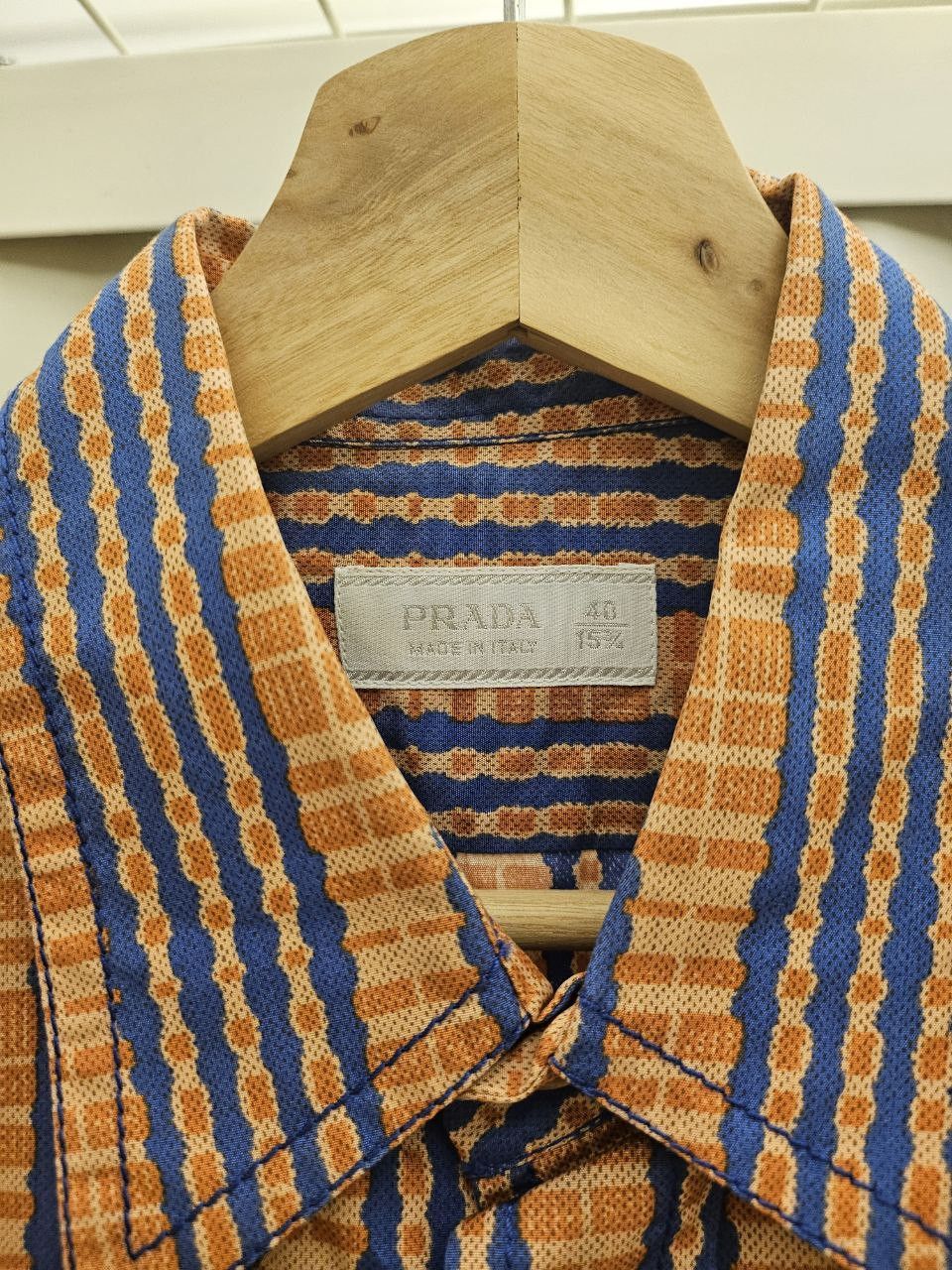 Prada Abstract Print Shirt Size US M / EU 48-50 / 2 - 3 Thumbnail
