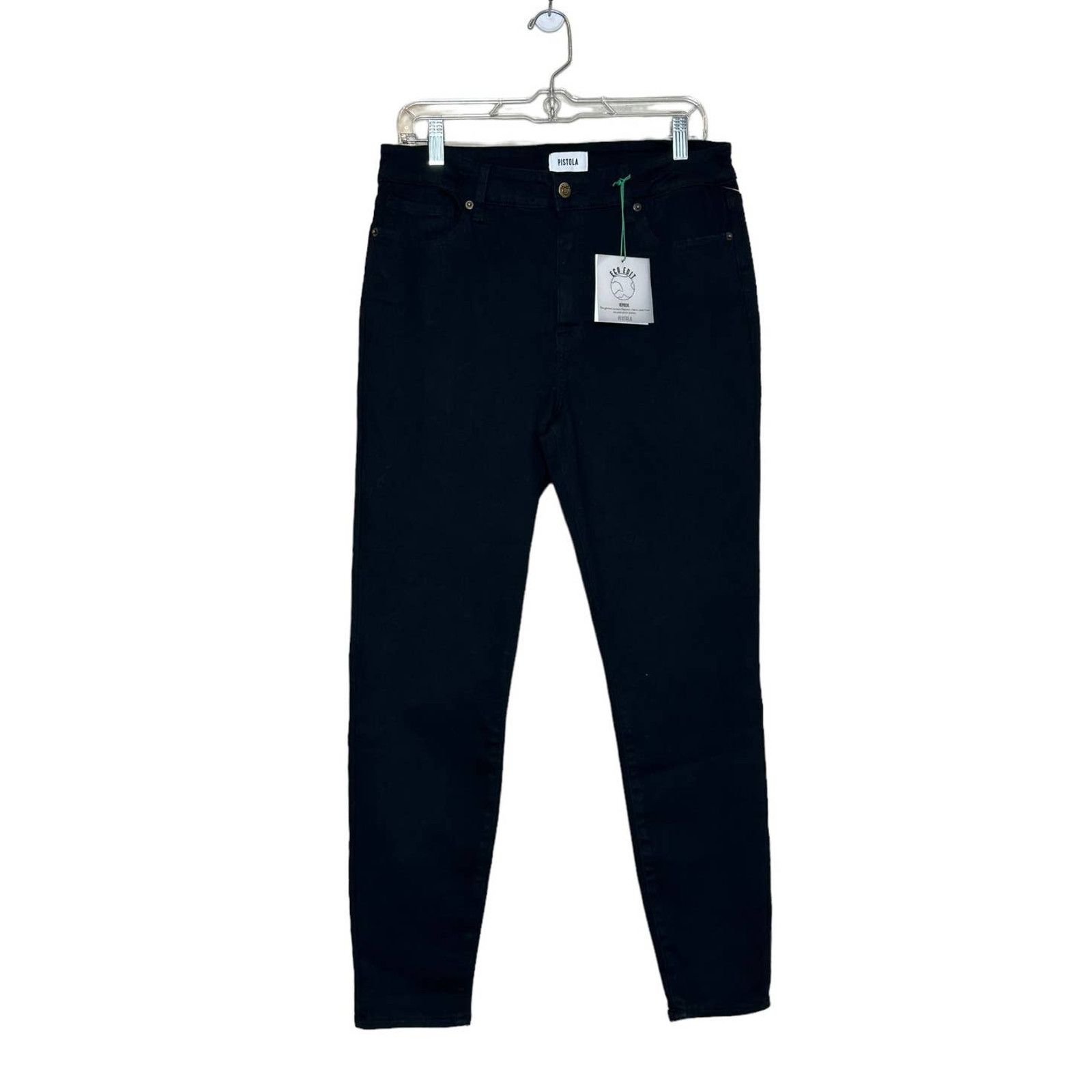 Pistola Pistola black skinny stretched ankle jeans size 26 Size 28" / US 6 / IT 42 - 1 Thumbnail