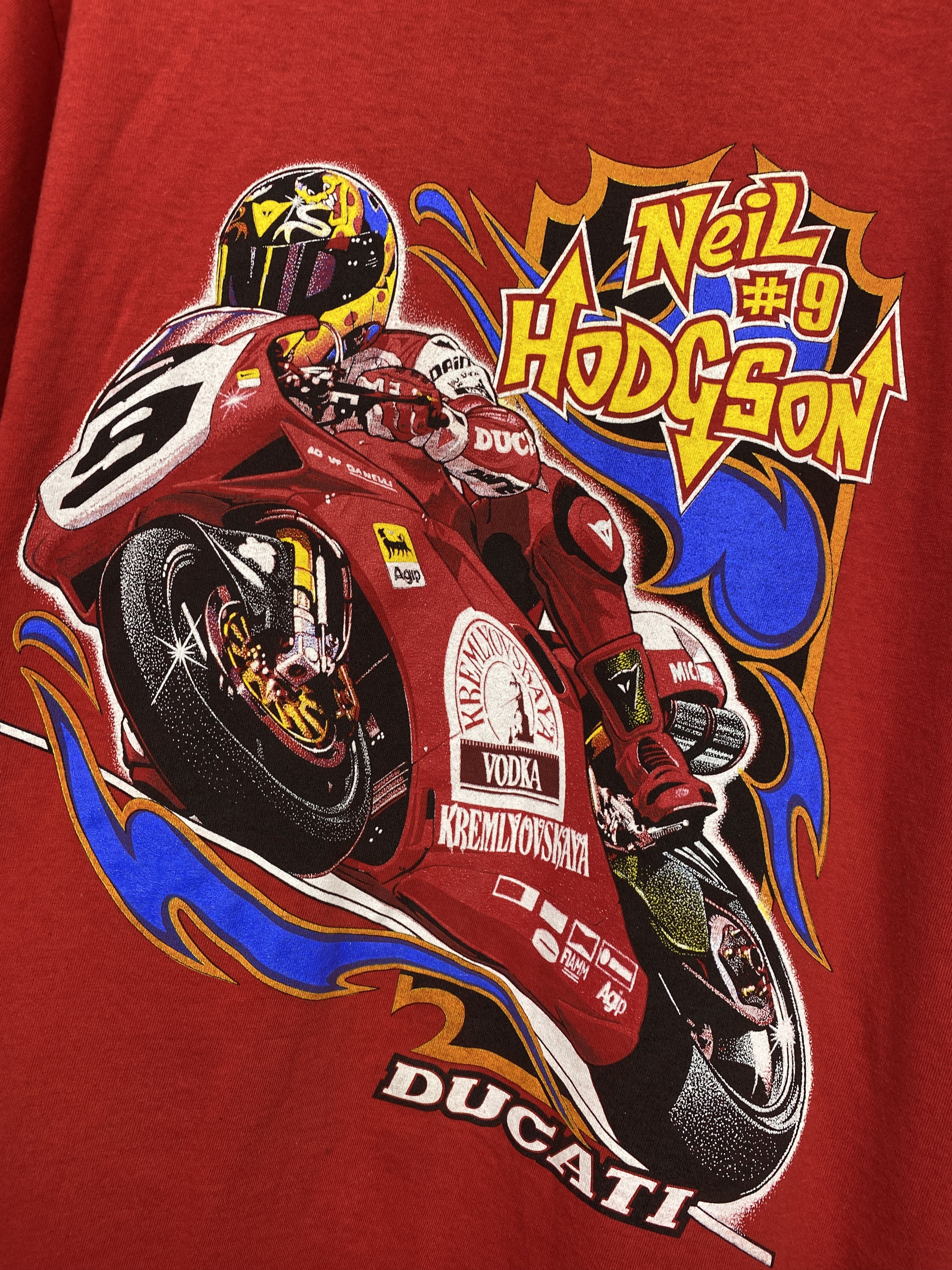 Ducati × Vintage Ducati Neil Hodgson Vintage Mens Crew Neck T-Shirt Size US M / EU 48-50 / 2 - 3 Thumbnail