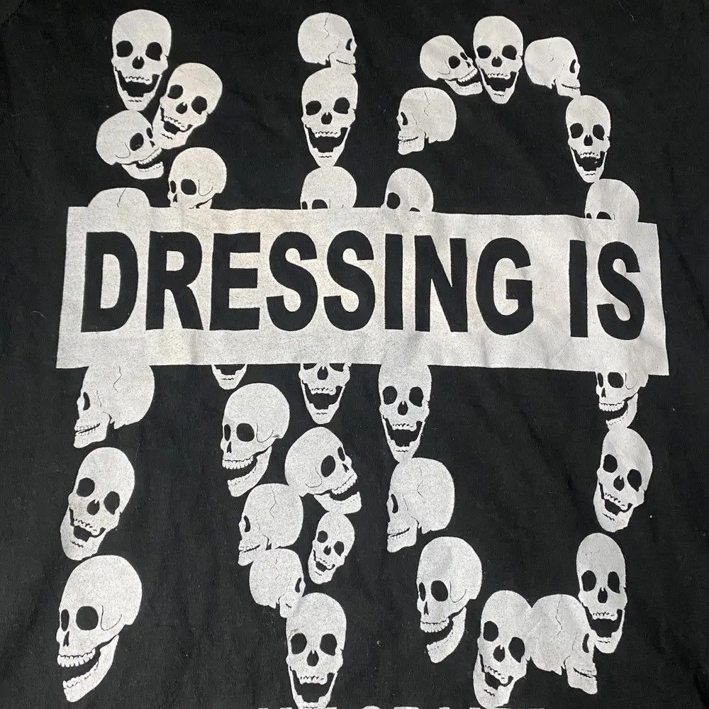 If Six Was Nine 2000's LazyDaisy Skull Spider Web Shirt Size US XS / EU 42 / 0 - 9 Thumbnail