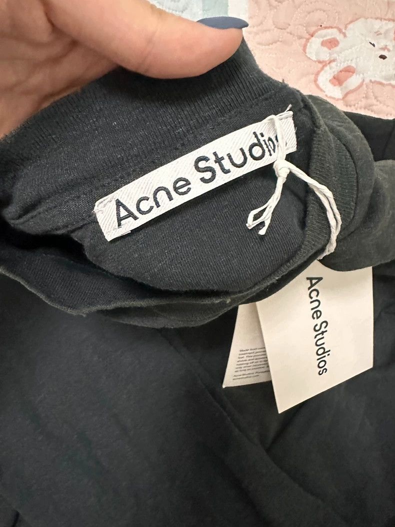 Acne Studios Acne Studios Black lettered short-sleeved shirt Size US XXS / EU 40 - 5 Thumbnail
