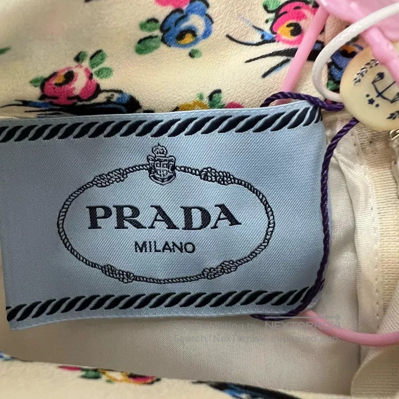 Prada Authentic Prada Runway Floral Long. Size S / US 4 / IT 40 - 7 Thumbnail