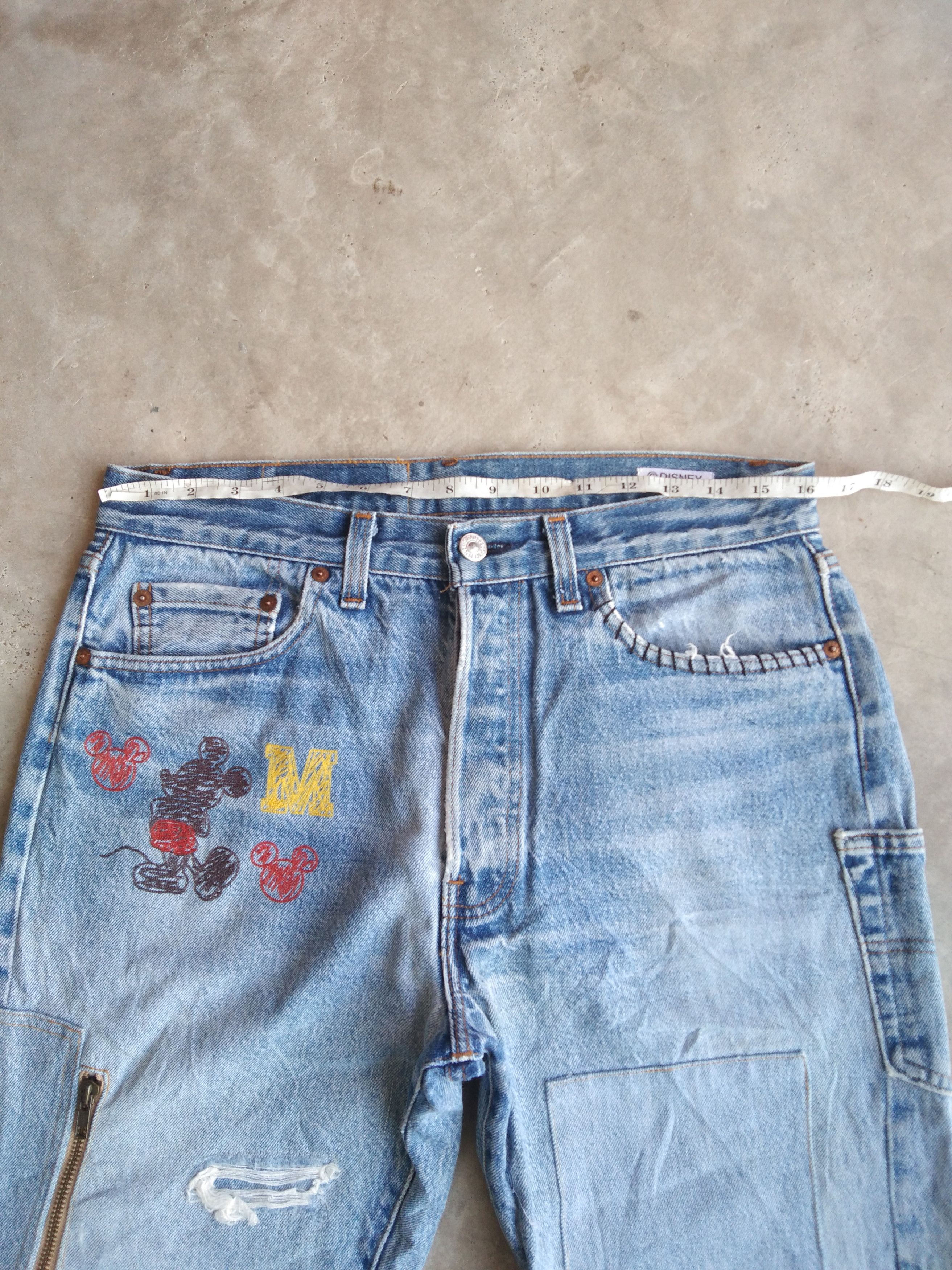 Levi's 80s Vintage Levi's 501 x Disney Made In USA Jeans 32x34 Size US 32 / EU 48 - 13 Thumbnail