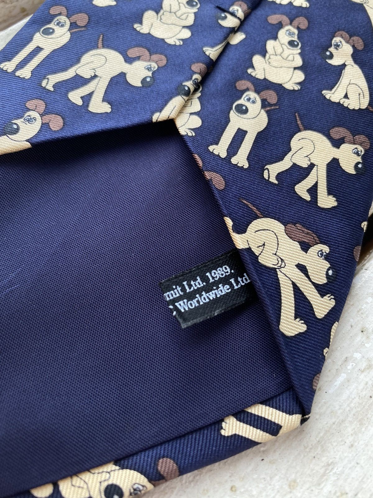 Cartoon Network × Vintage Wallace And Gromit 1989 vintage Tie Size ONE SIZE - 11 Thumbnail