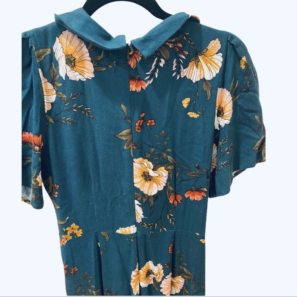 Forever 21 NWT Forever 21 Green Floral Jumpsuit S Size 27" / US 4 / IT 40 - 8 Thumbnail