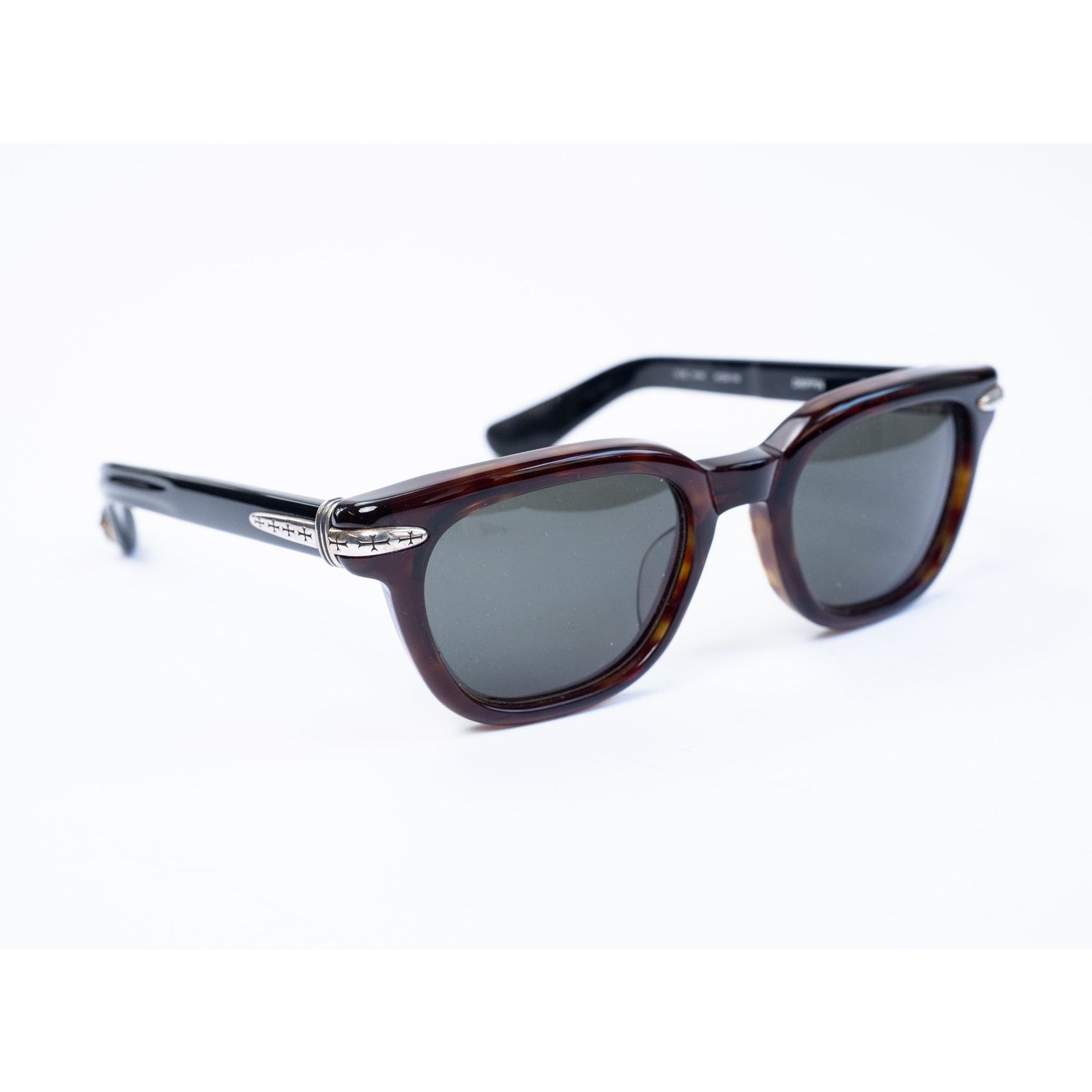Chrome Hearts Drippin Black Sunglasses Size ONE SIZE - 4 Thumbnail
