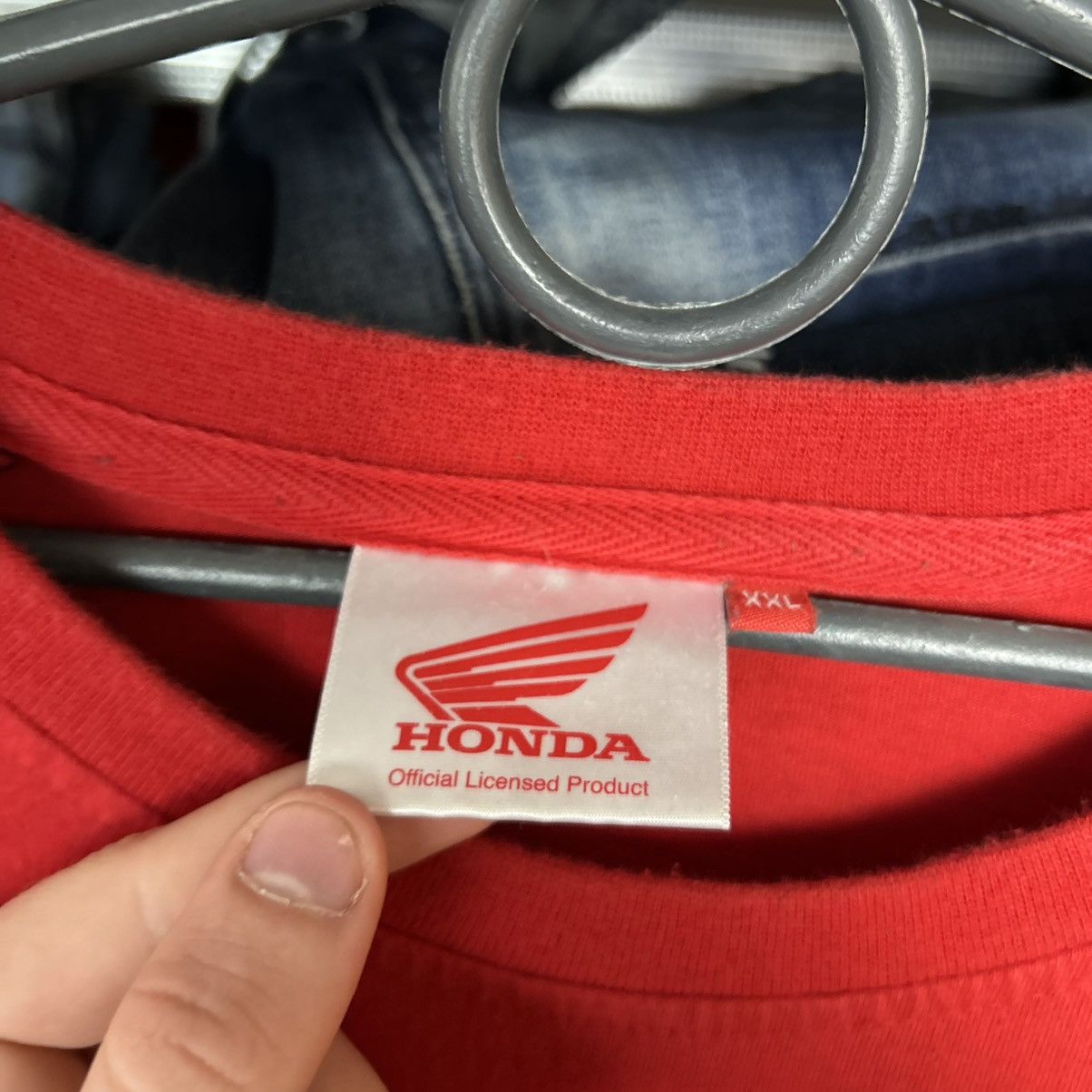 Honda Vintage Honda Racing Big logo Sponsors nascar tee size XXL Size US XXL / EU 58 / 5 - 8 Thumbnail