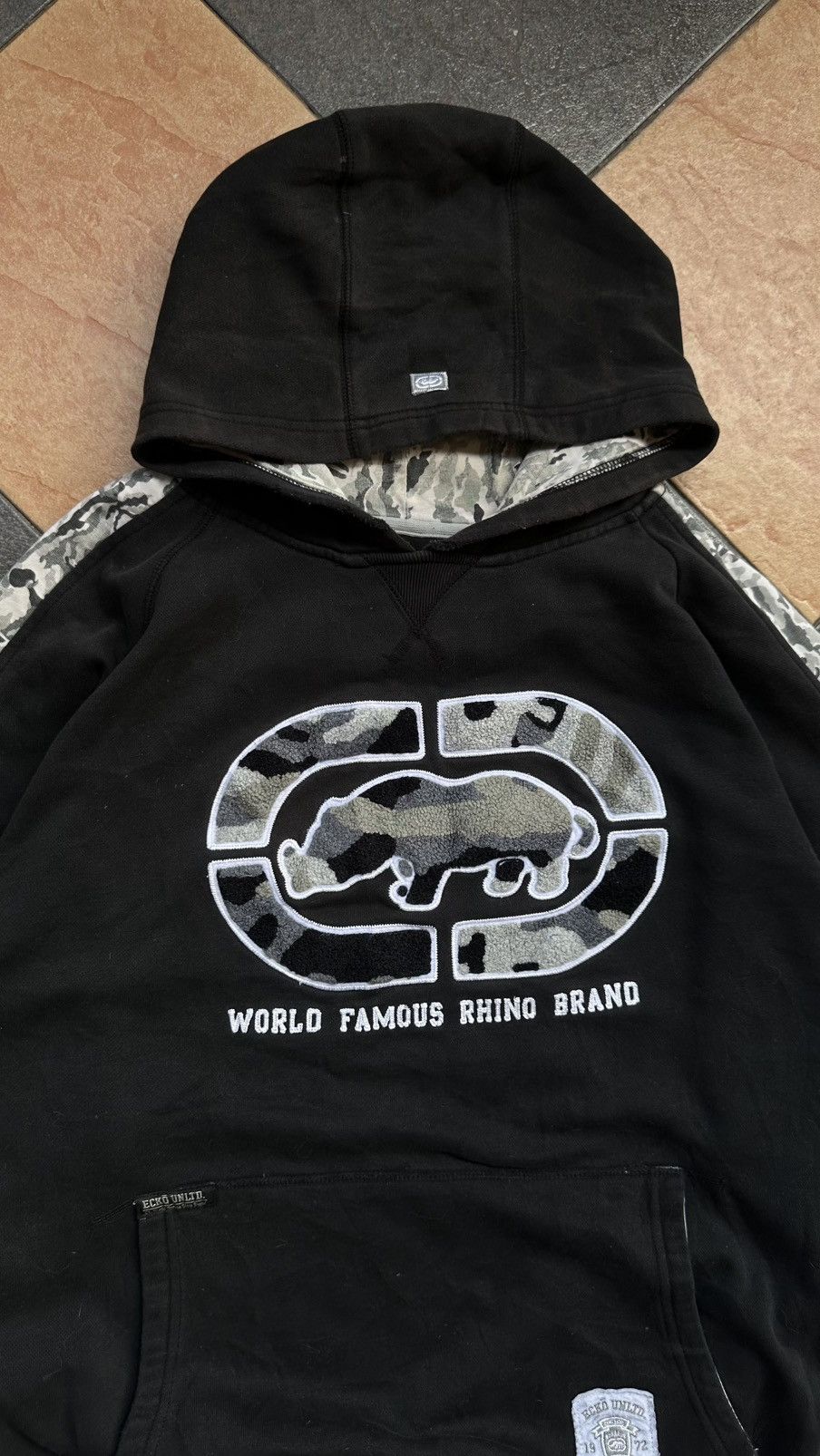 Ecko Unltd. Ecko Camo Y2K Hoodie Size US M / EU 48-50 / 2 - 3 Thumbnail