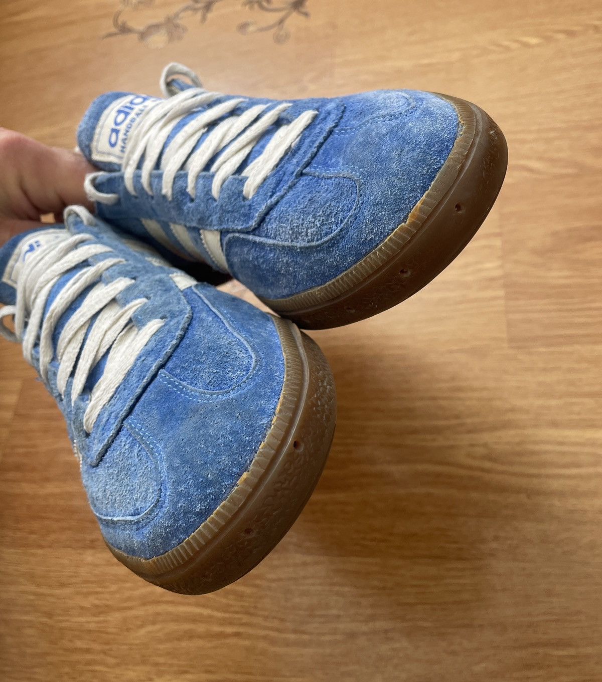 Adidas Vintage Adidas Spezial Blue white Sneakers Size US 9.5 / EU 42-43 - 4 Thumbnail