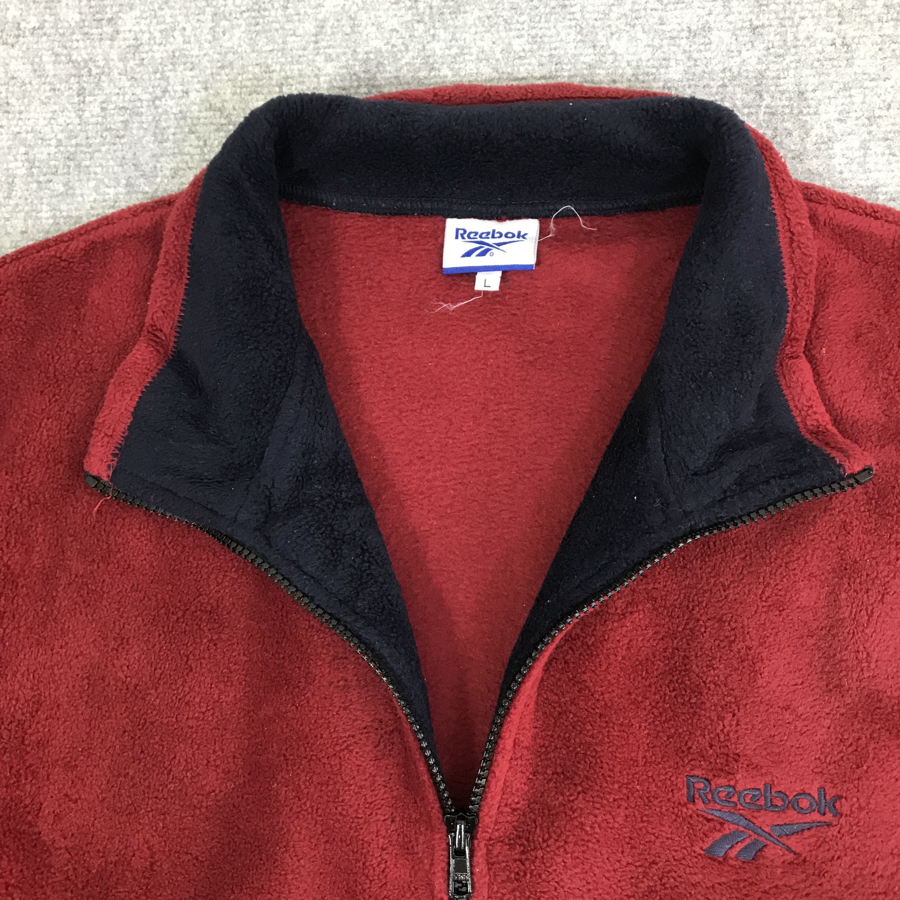 Reebok REEBOK FLEECE JACKET K91B9 Size US L / EU 52-54 / 3 - 7 Thumbnail