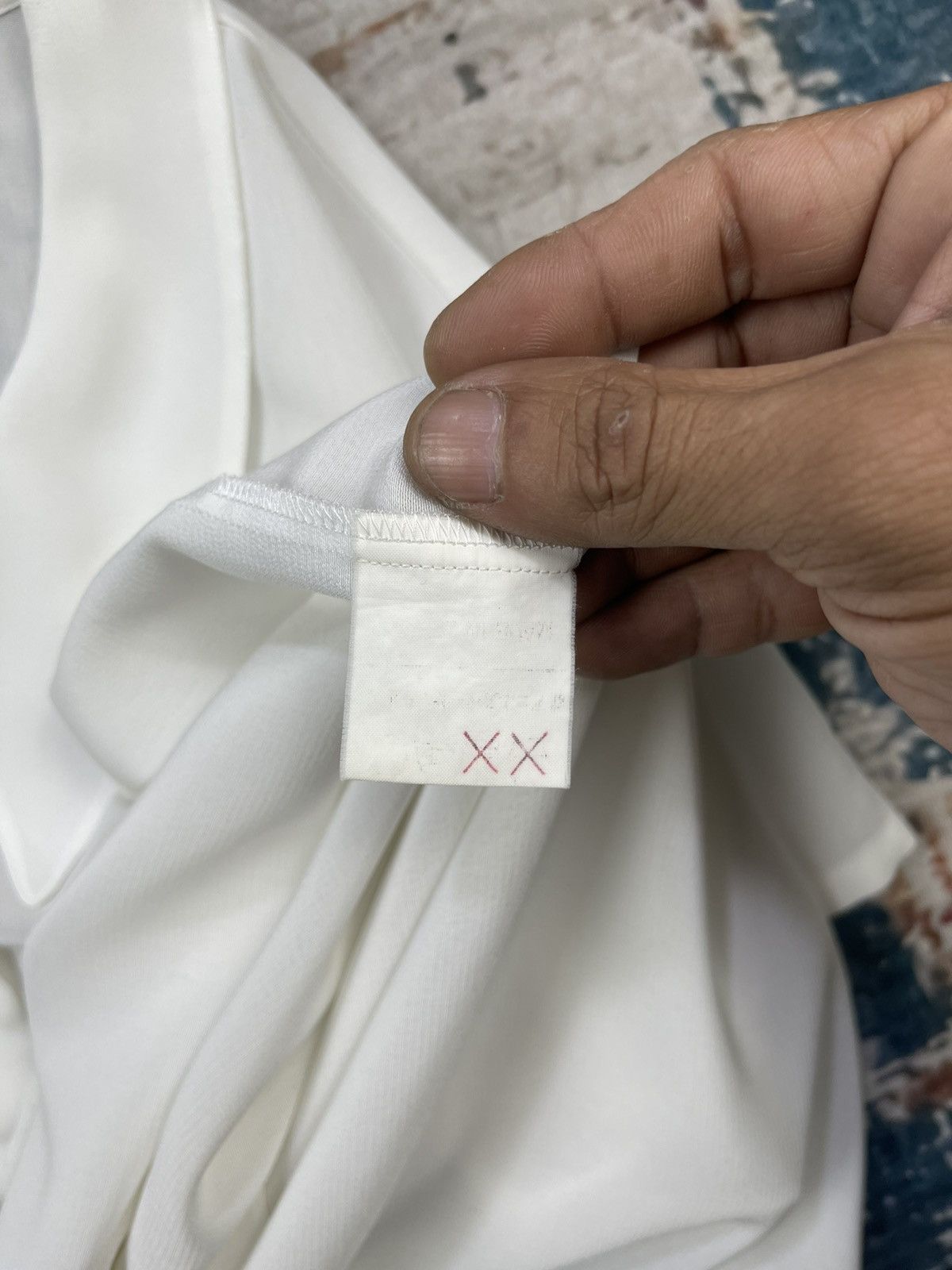 agnes b. Agnes B Chemise Off White Blouses Size M / US 6-8 / IT 42-44 - 11 Thumbnail