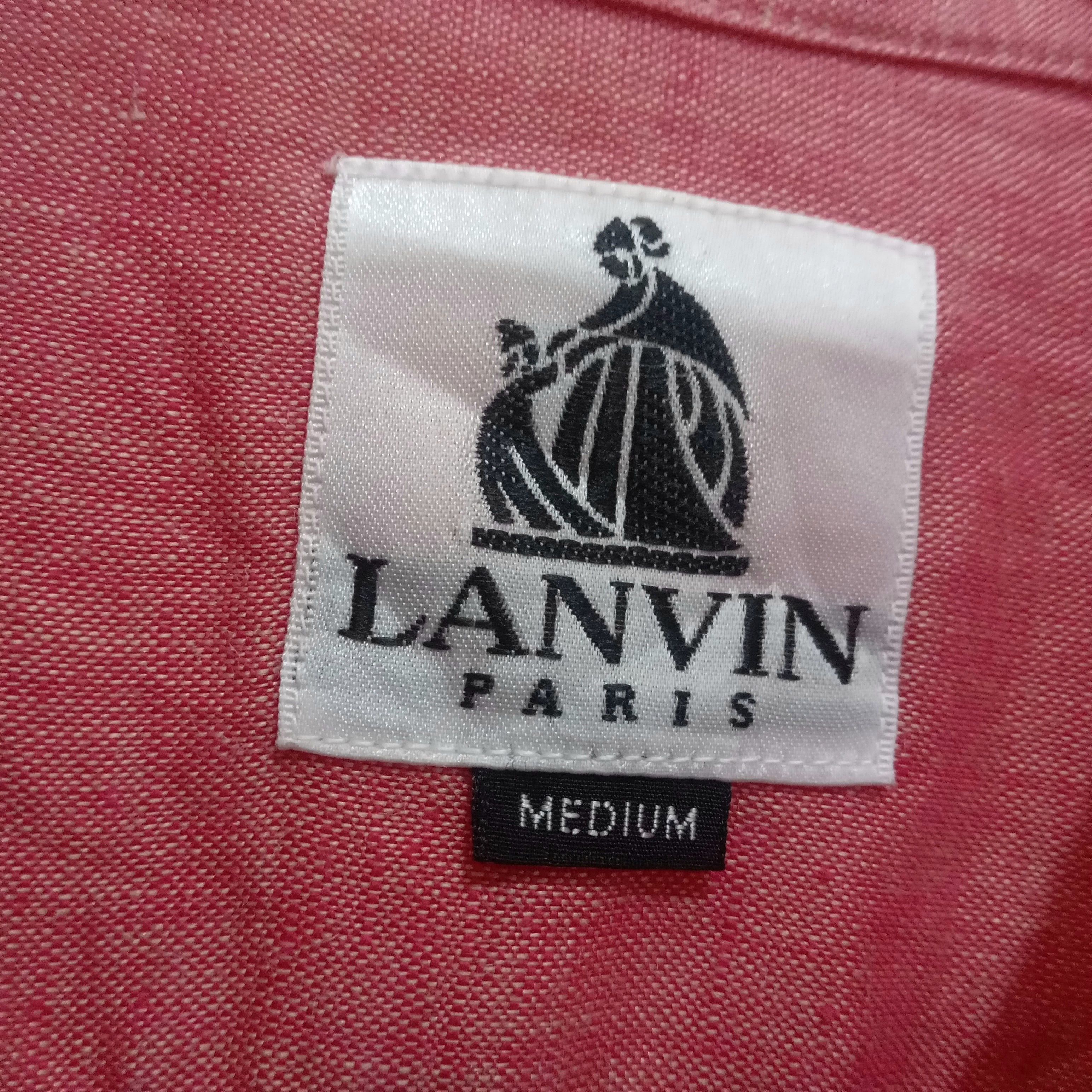Lanvin Lanvin paris shirt open collar Size US M / EU 48-50 / 2 - 4 Thumbnail