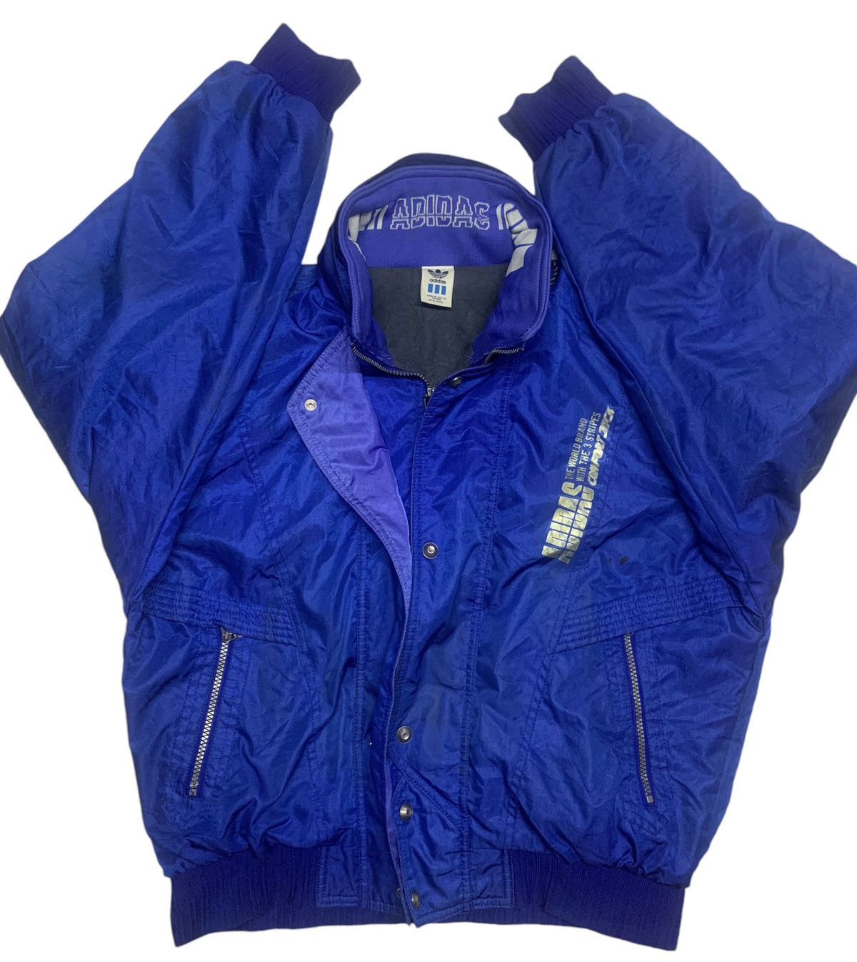 Adidas × Vintage Adidas vintage 90s jacket Size US L / EU 52-54 / 3 - 4 Thumbnail