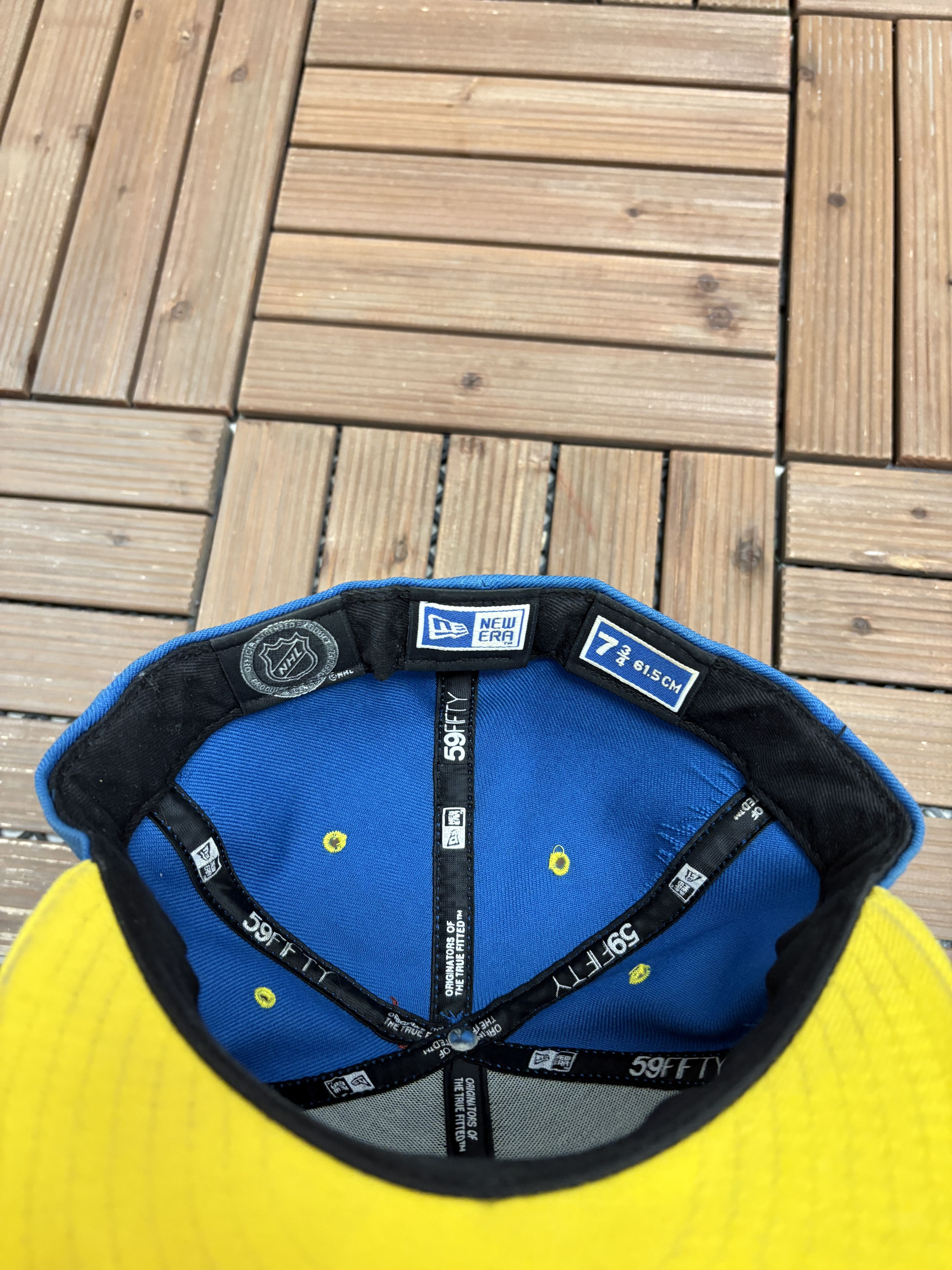 Vintage Buffalo Sabres Vintage Made in USA Blue Hat Cap Size ONE SIZE - 6 Thumbnail