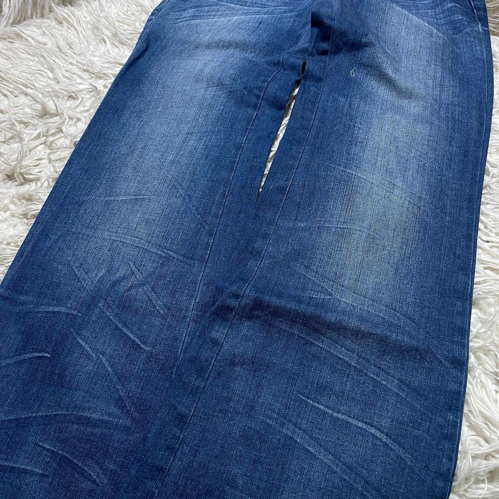 Hysteric Glamour × Japanese Brand × Vintage Vintage Japanese Brand Faded Low-rise Bootcut Denim Jeans Size US 30 / EU 46 - 14 Thumbnail