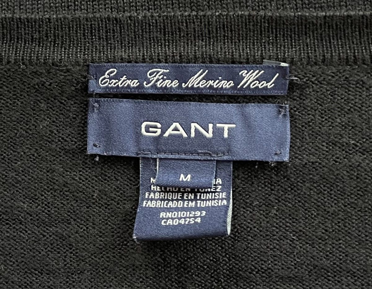Gant GANT Logo Merino Wool Sweater Jumper Men's Size M Size US M / EU 48-50 / 2 - 4 Thumbnail