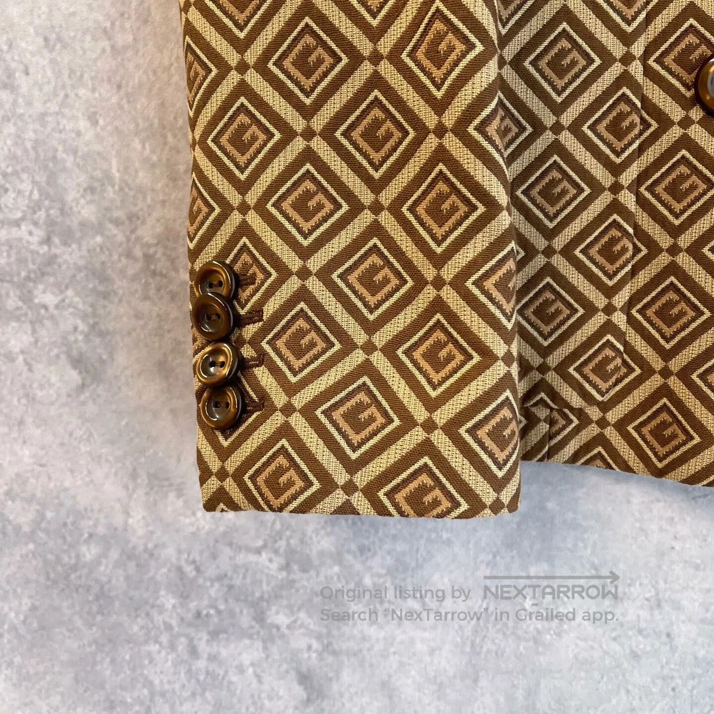 Gucci Gucci Brown G. Size US XXS / EU 40 - 5 Thumbnail