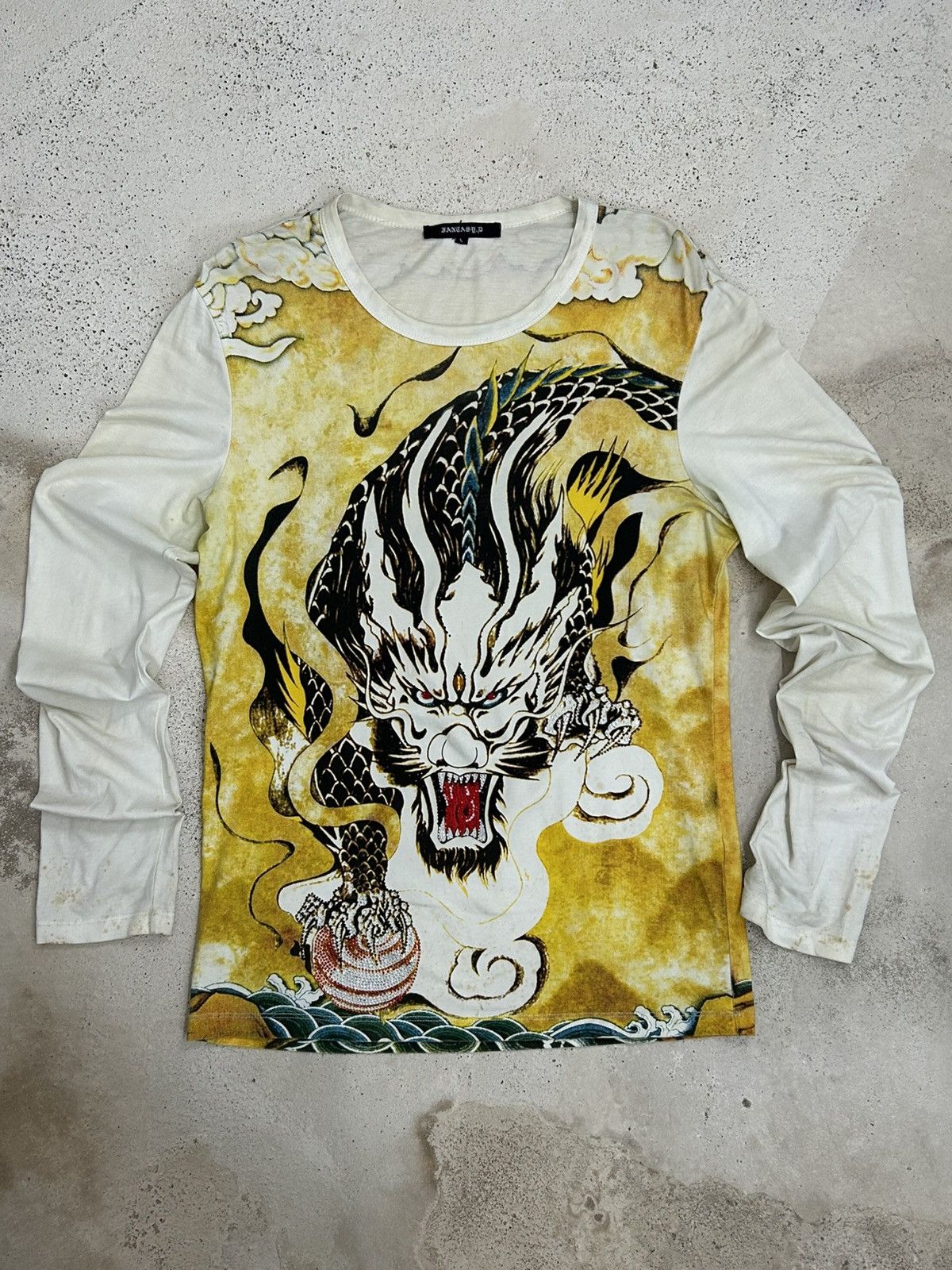 Designer × Japanese Brand Fantasy.D Fierce Dragon – Eye-Catching Japanese Streetwear Size US M / EU 48-50 / 2 - 2 Thumbnail
