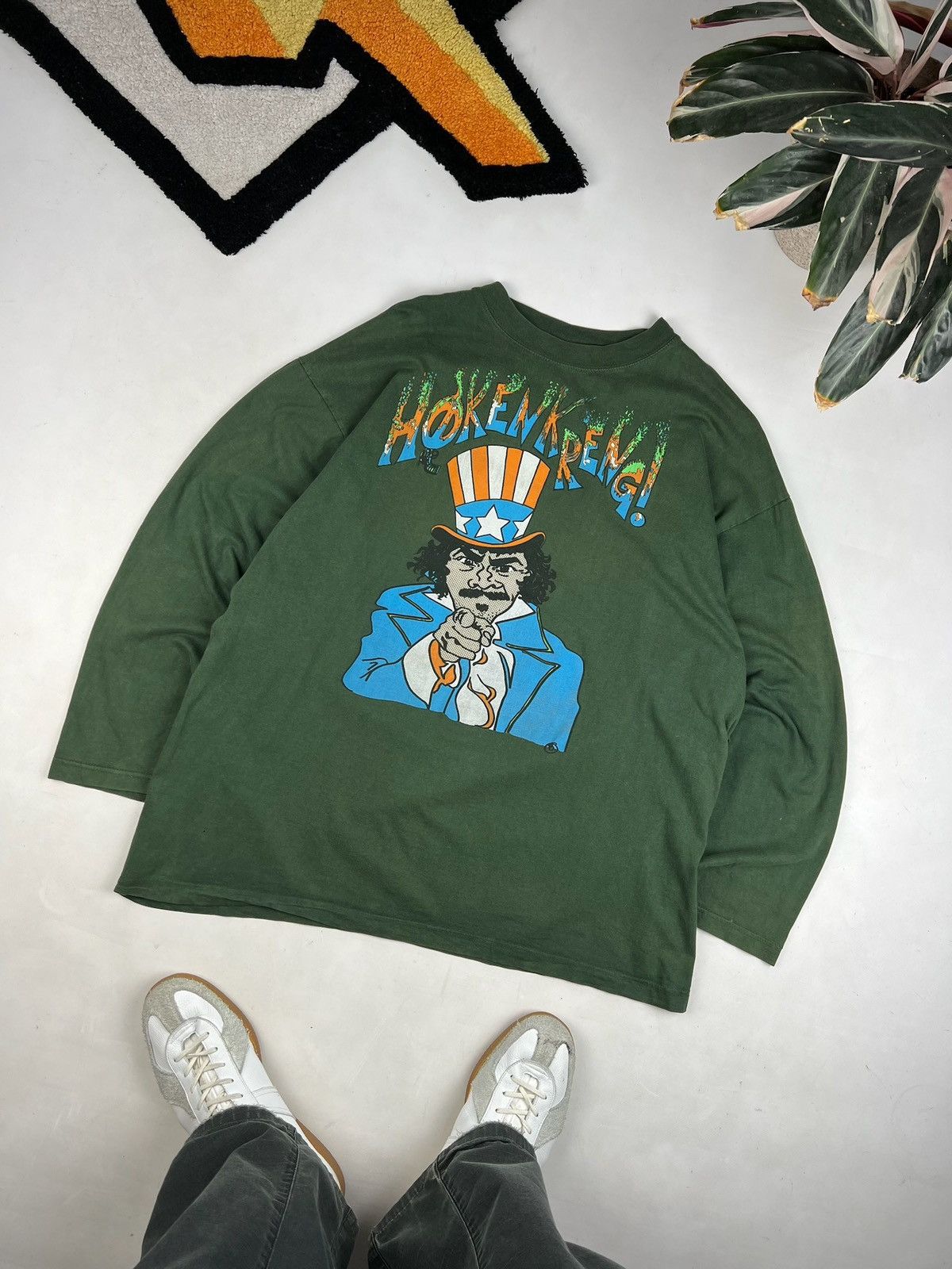 Band Tees × Vintage Vintage 1998 Normaal tour t-shirt Hoken Kreng long sleeve Size US XL / EU 56 / 4 - 6 Thumbnail
