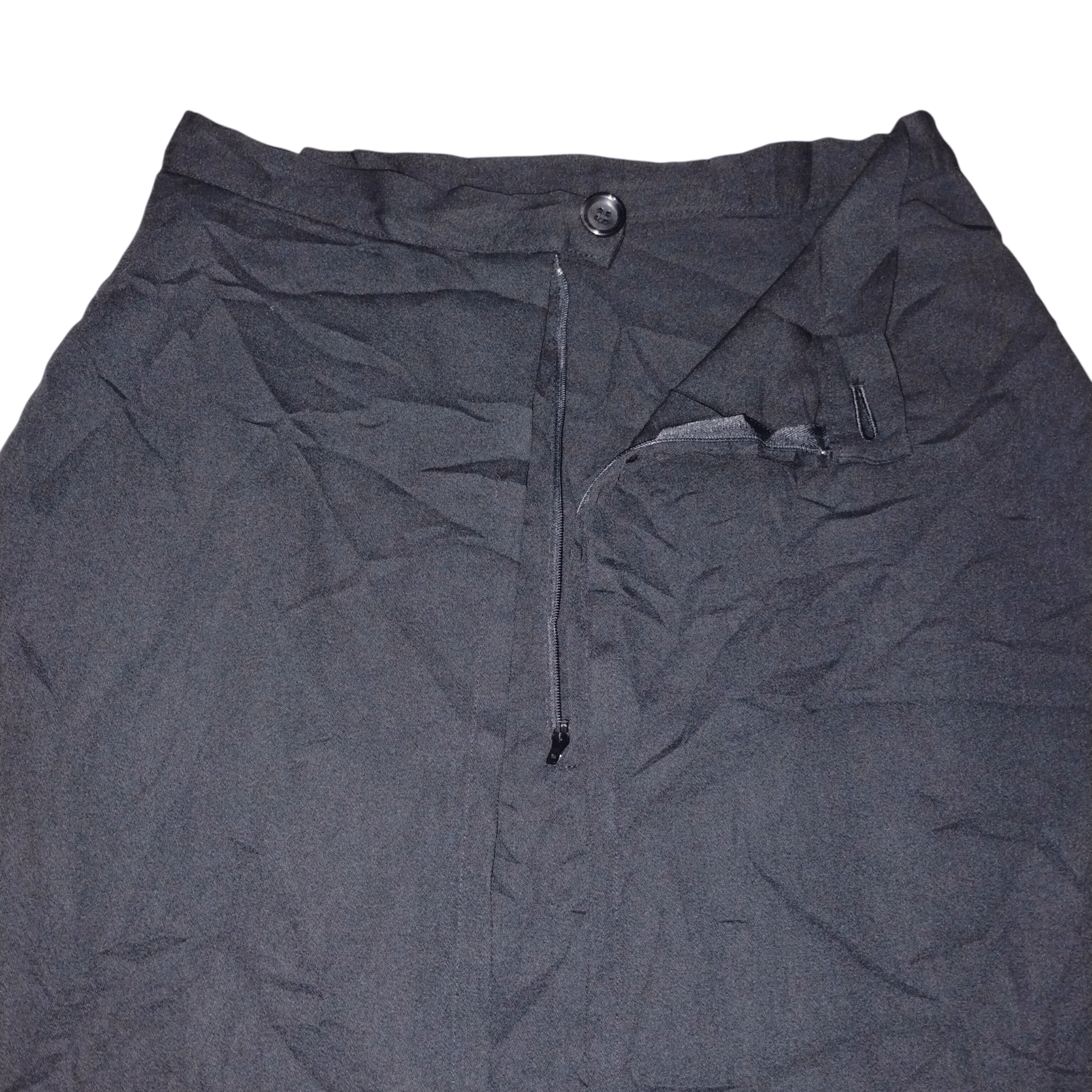 Y's Y's Yohji Yamamoto Vintage Nice Design Black Skirts Size 26" / US 2 / IT 38 - 10 Thumbnail