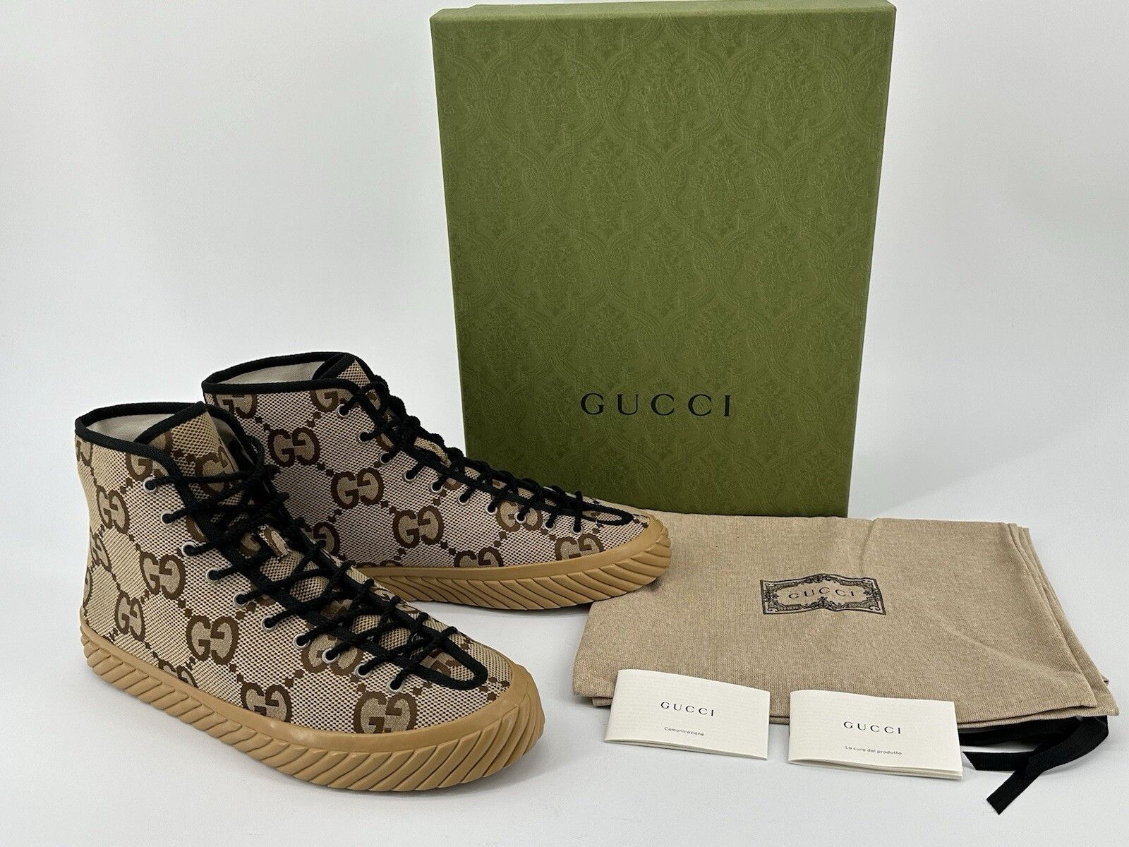 Gucci SIze-UK-14,5/US-15,5/EU-48,5 New Gucci Sneakers Men's Size US 15 / EU 48 - 2 Thumbnail