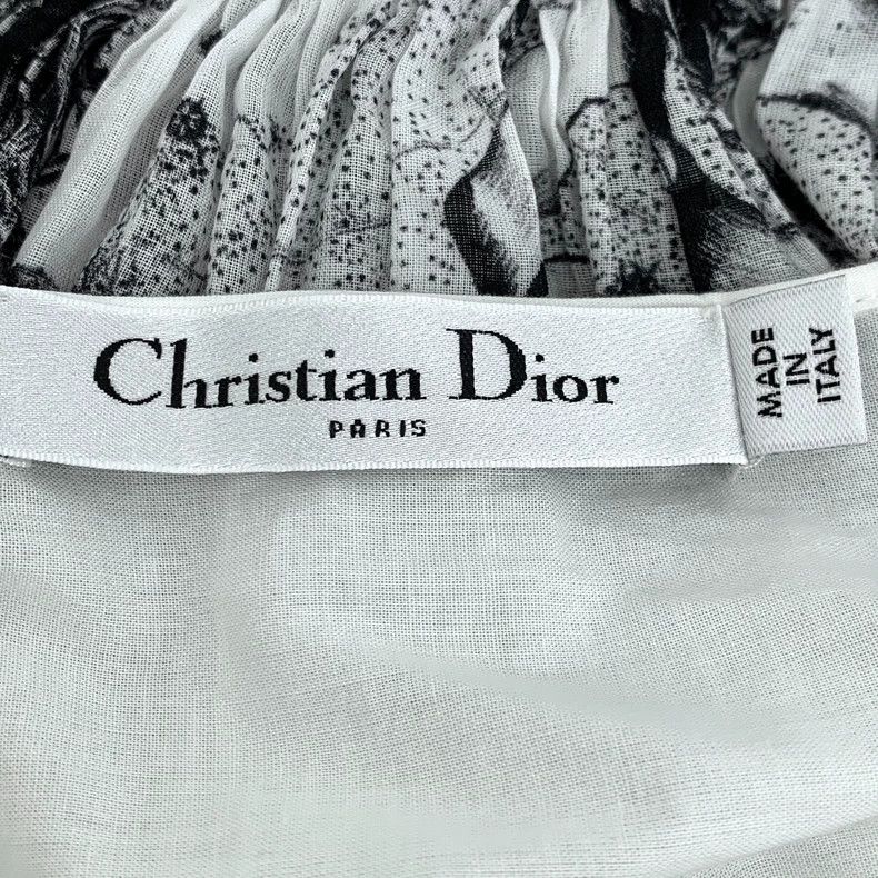 Dior Dior Constellation Series Color-matched Butterfly Flower P Size 24" / US 00 / IT 34 - 7 Thumbnail