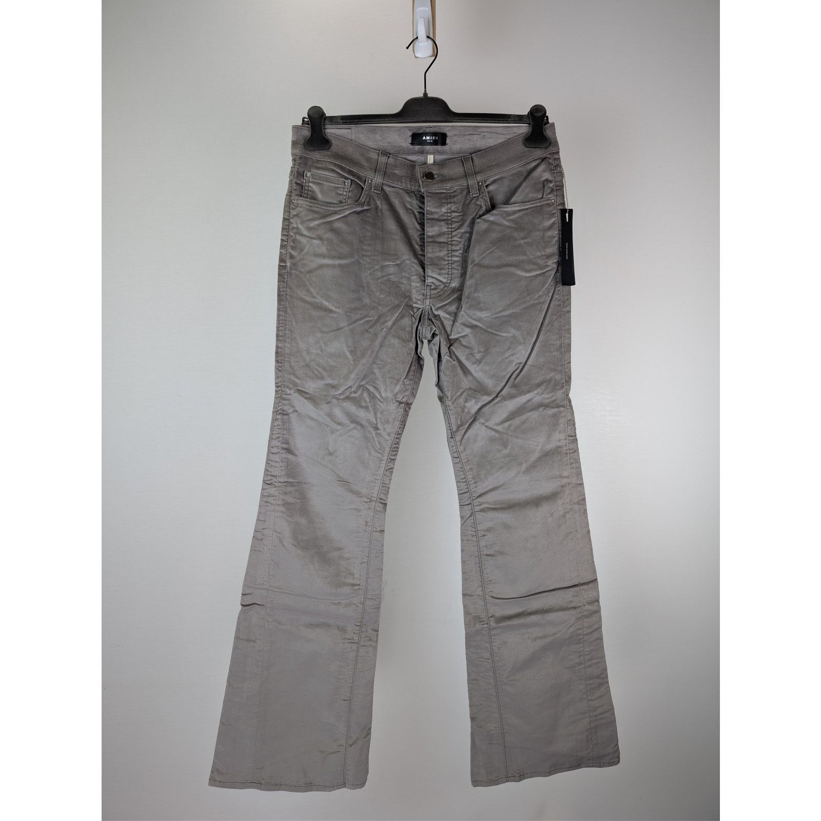 Amiri o1rshd1 Relaxed-Fit Corduroy Pants in Grey Size US 36 / EU 52 - 1 Thumbnail