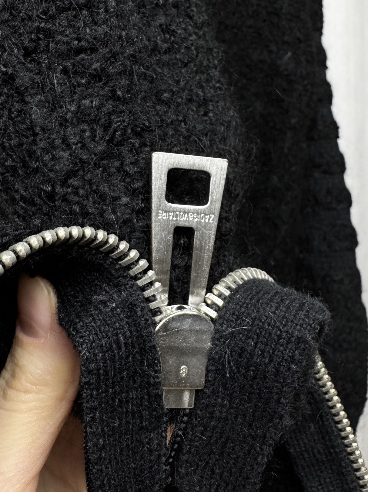 Zadig & Voltaire Zadig & Voltiare Kansas Ma Luxury Zip Back Wool Mohair sz M Size M / US 6-8 / IT 42-44 - 9 Thumbnail