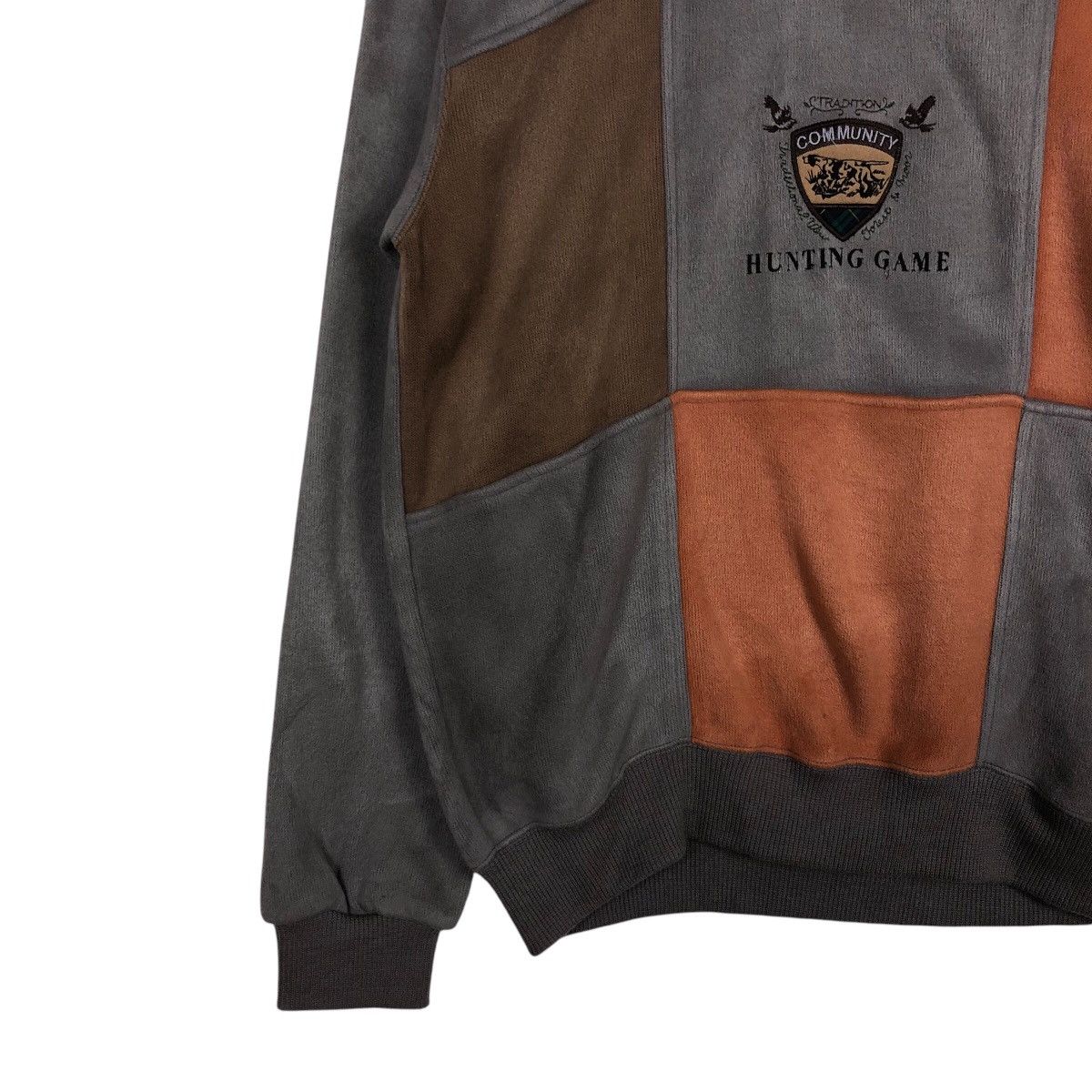 Japanese Brand × Vintage 📌Vintage Sweatshirt Community Hunting Game Embroidery Size US M / EU 48-50 / 2 - 5 Thumbnail