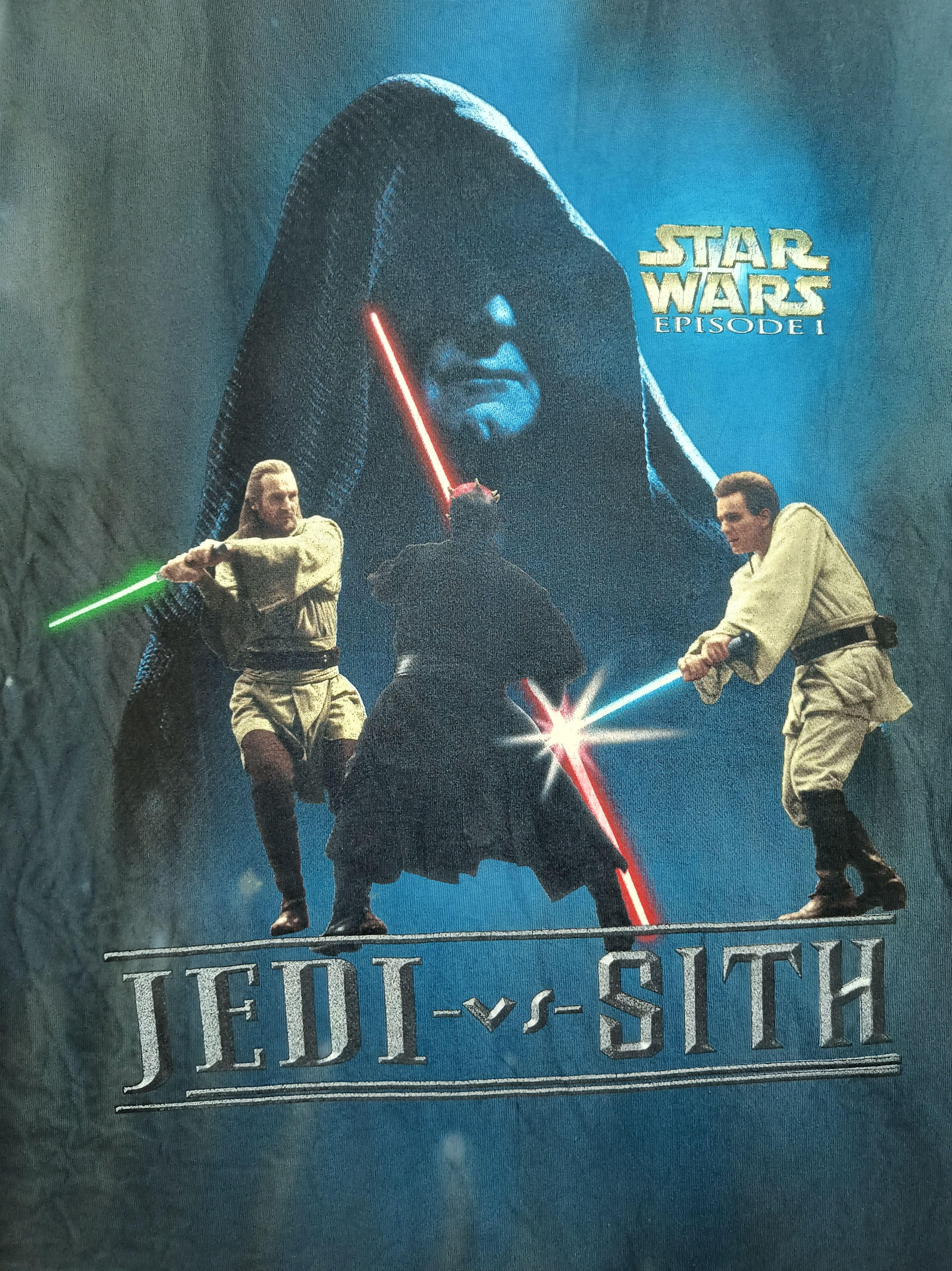 Star Wars Vintage Star wars episode 1 Jedi vs Sith 1999 tee Size US M / EU 48-50 / 2 - 1 Thumbnail