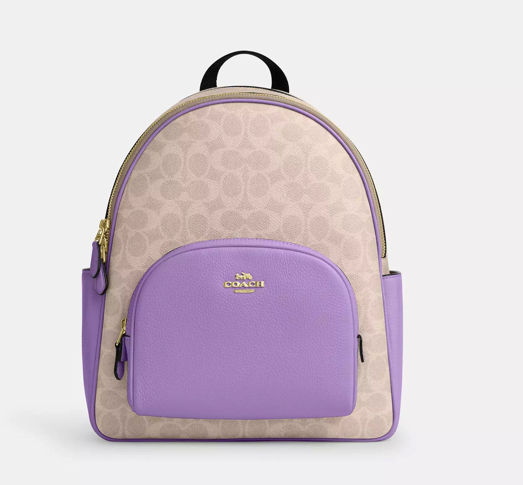 Coach Court Backpack In Signature Canvas CZ176 Size ONE SIZE - 8 Thumbnail