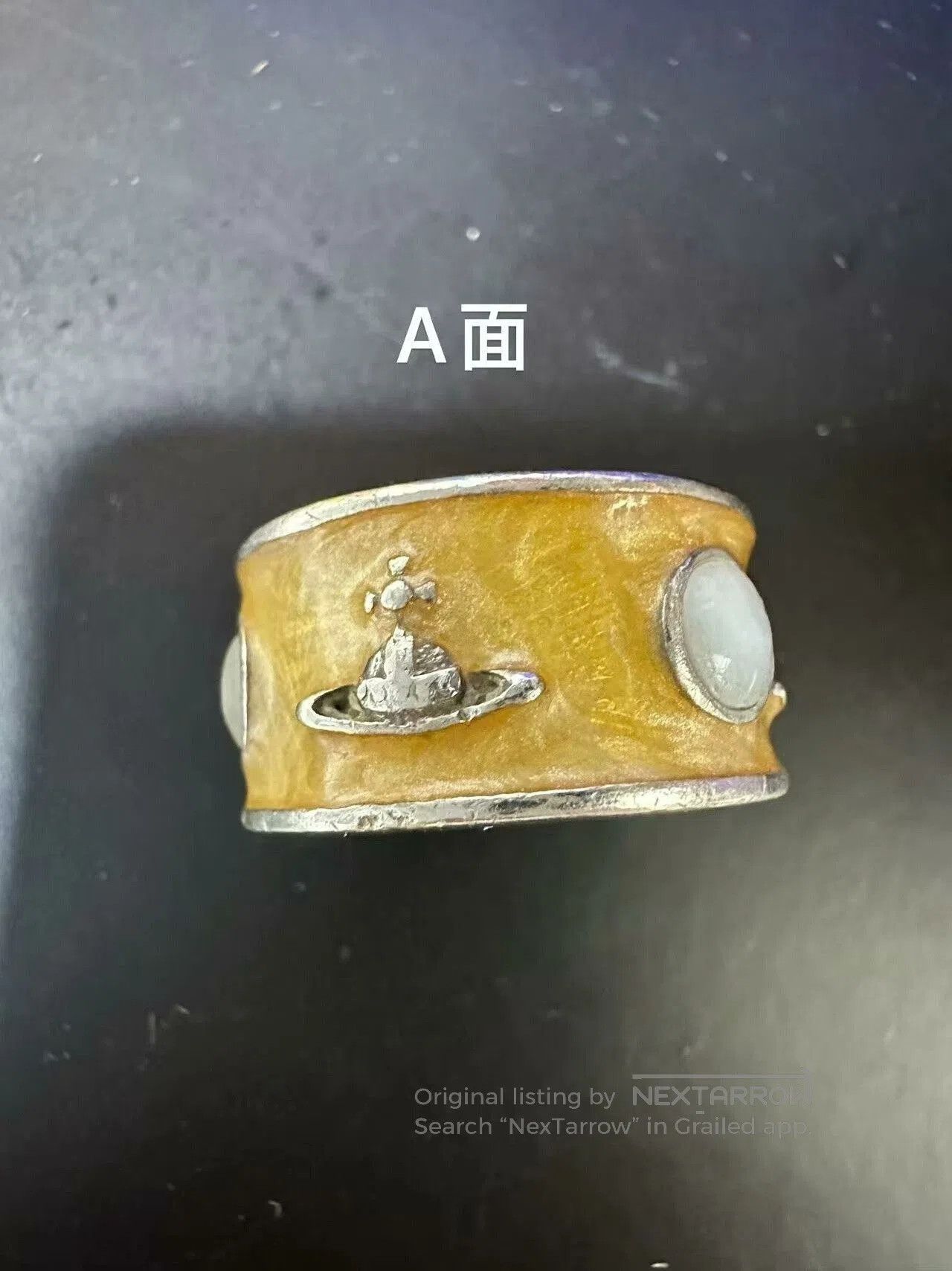 Vivienne Westwood Vivienne Westwood King Saturn Ring. Size ONE SIZE - 1 Thumbnail