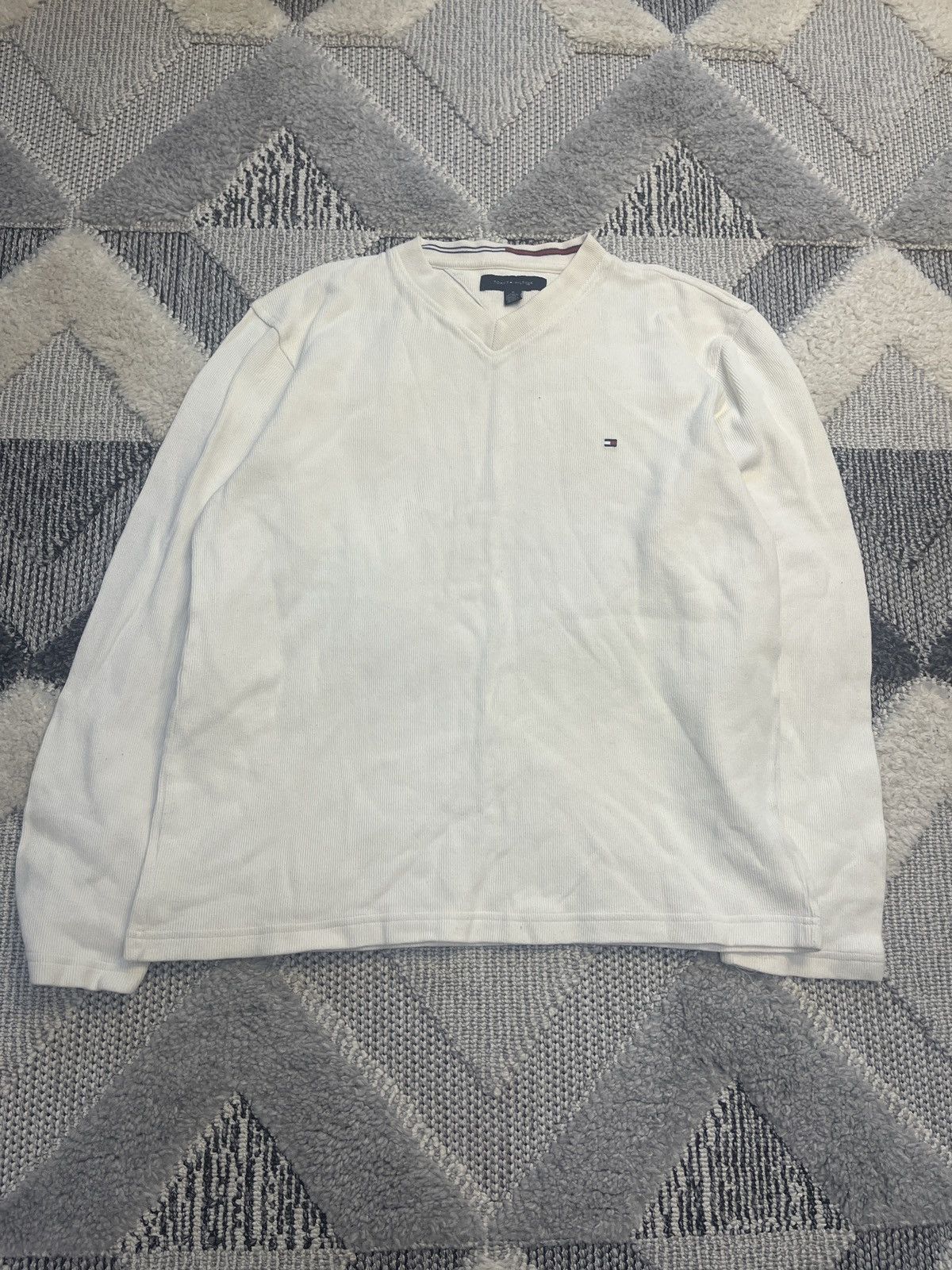 Tommy Hilfiger × Vintage TOMMY HILFIGER VINTAGE SWEATSHIRT Size US M / EU 48-50 / 2 - 1 Thumbnail