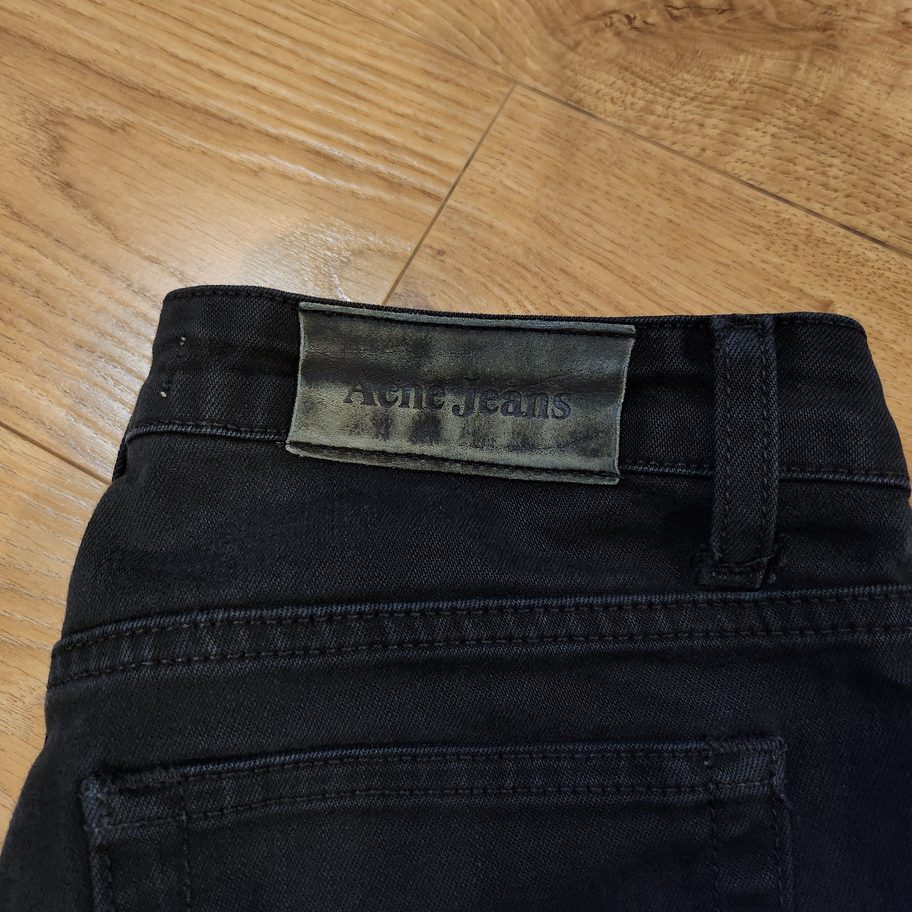 Acne Studios Hep Black Stretch 26/32 Acne Studios Black Denim Size US 26 / EU 42 - 3 Thumbnail