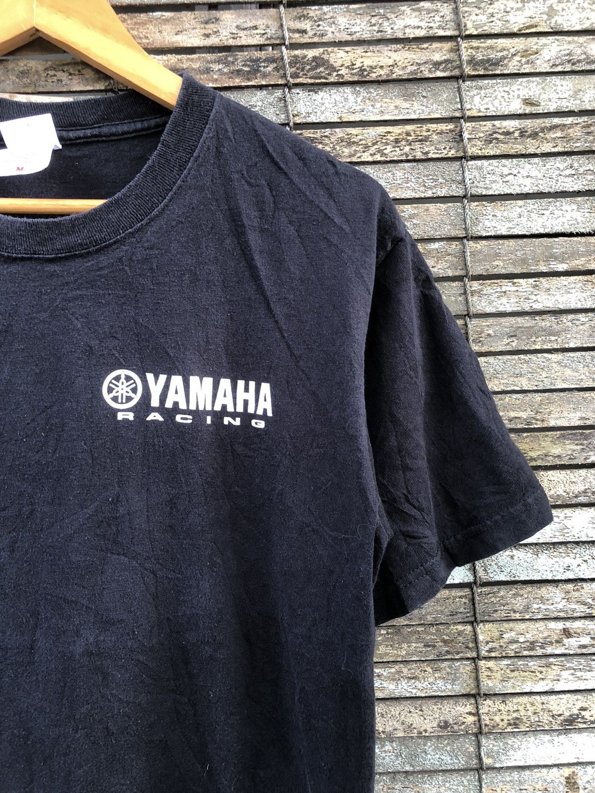 Japanese Brand × Marlboro × Vintage Vintage Anvil Yamaha Racing Backhit Tshirt Size US M / EU 48-50 / 2 - 10 Thumbnail