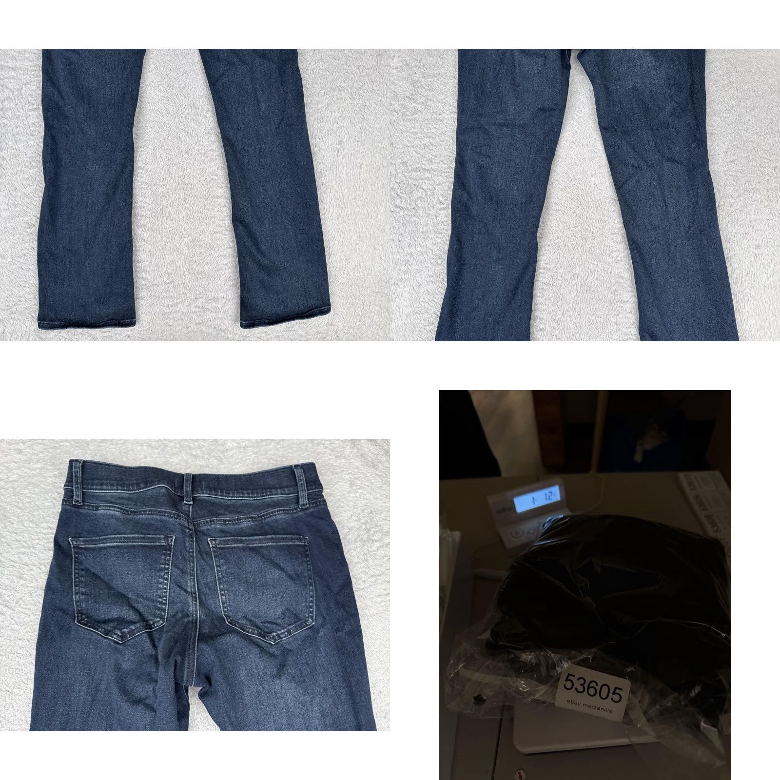 Express Express Jeans Womens Bootcut Denim 8S Mid Rise Dark Blue 28x29 City 5-Pocket Mens? No, Womens. Size 30" / US 8 / IT 44 - 10 Thumbnail