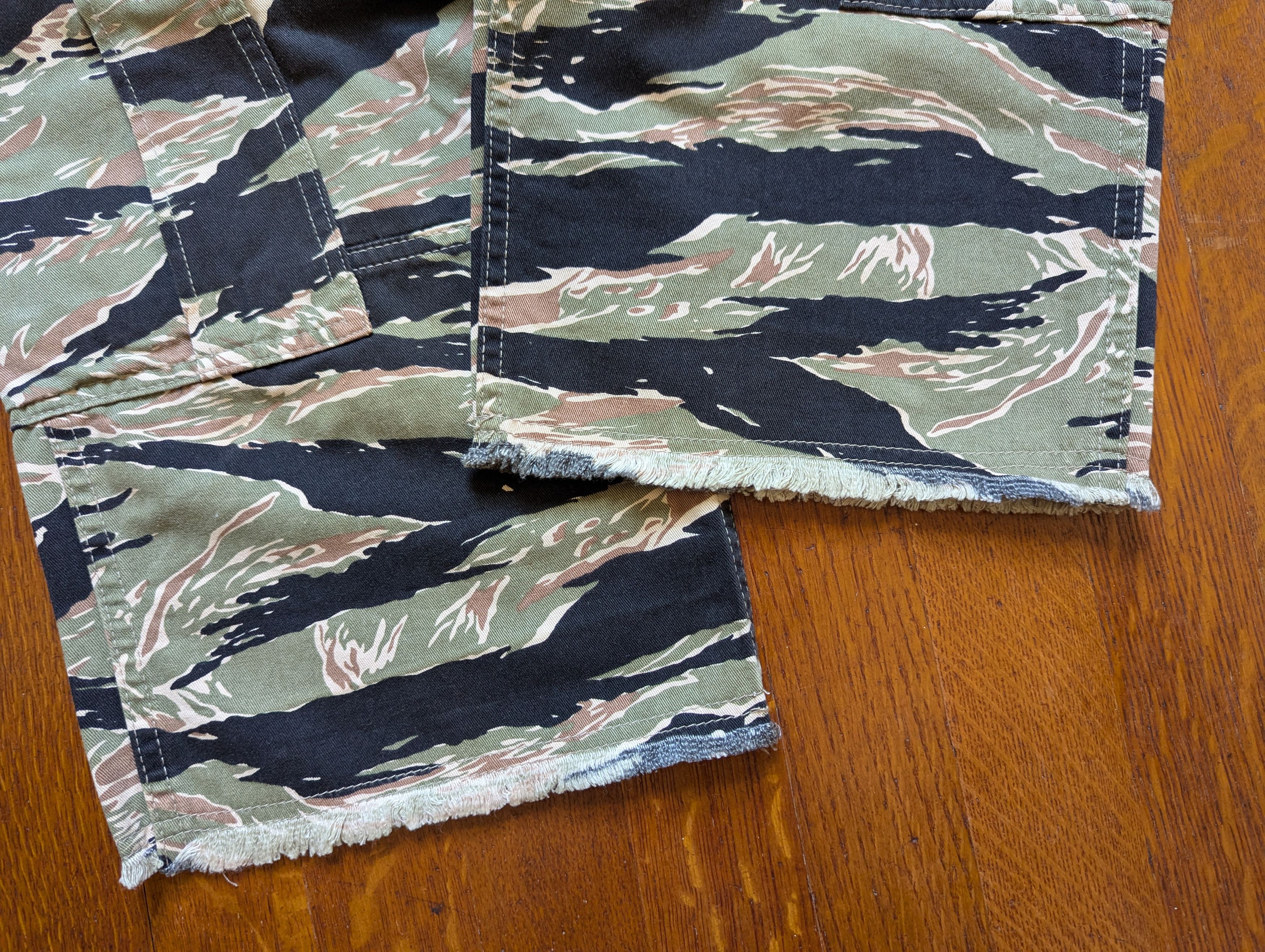 Wtaps Wtaps Jungle Chopped Cargo Shorts Size US 33 - 4 Thumbnail