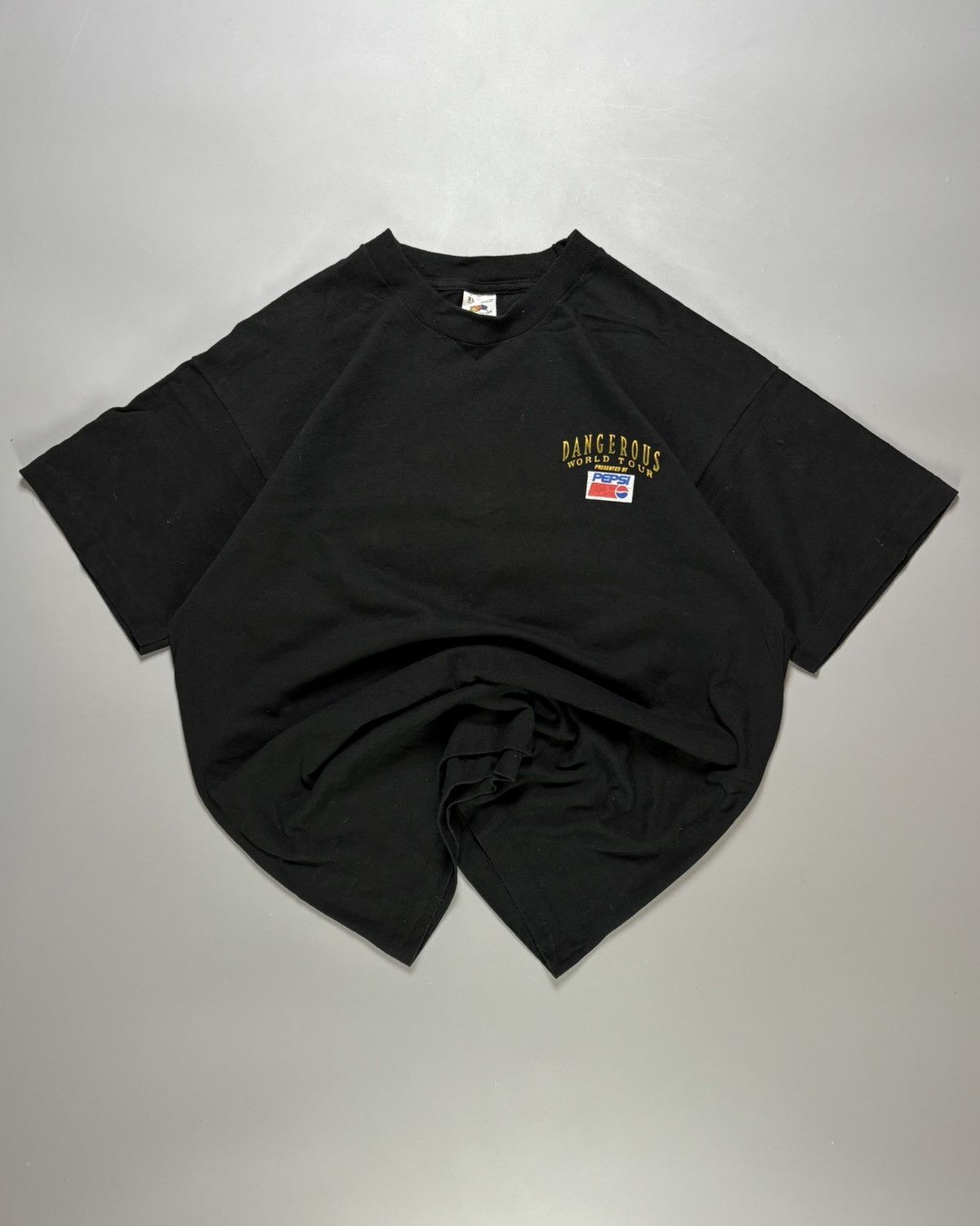Michael Jackson × Pepsi × Vintage Michael Jackson – Dangerous World Tour x Pepsi tee 1992/3 Size US XL / EU 56 / 4 - 2 Thumbnail