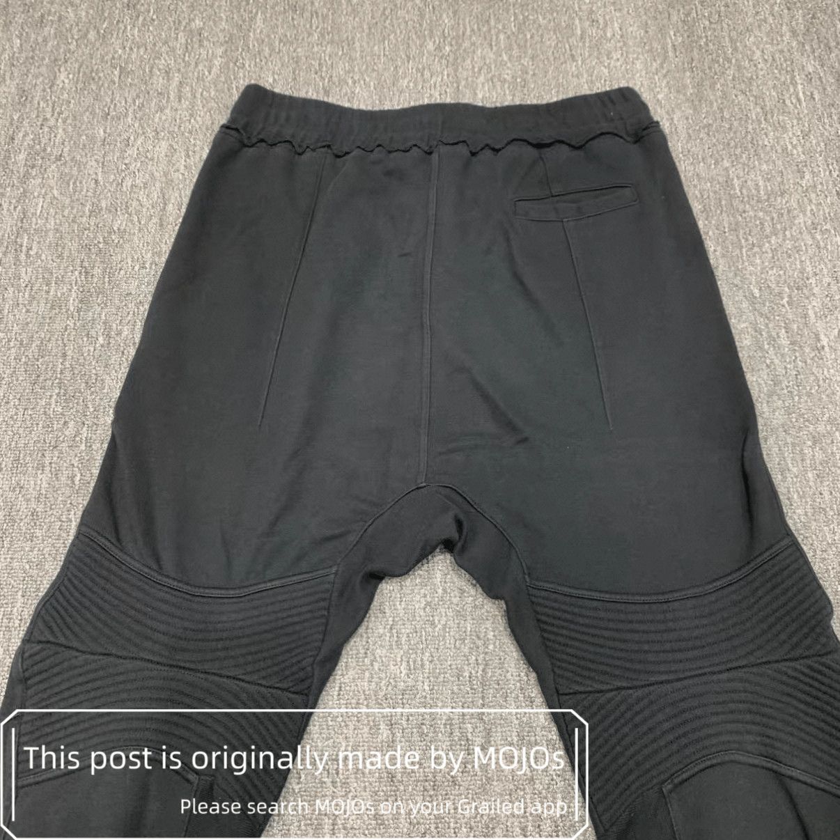 Haider Ackermann Sz S Haider Ackermann Black Joint Patch Sweatpants mojos17 Size US 30 / EU 46 - 6 Thumbnail
