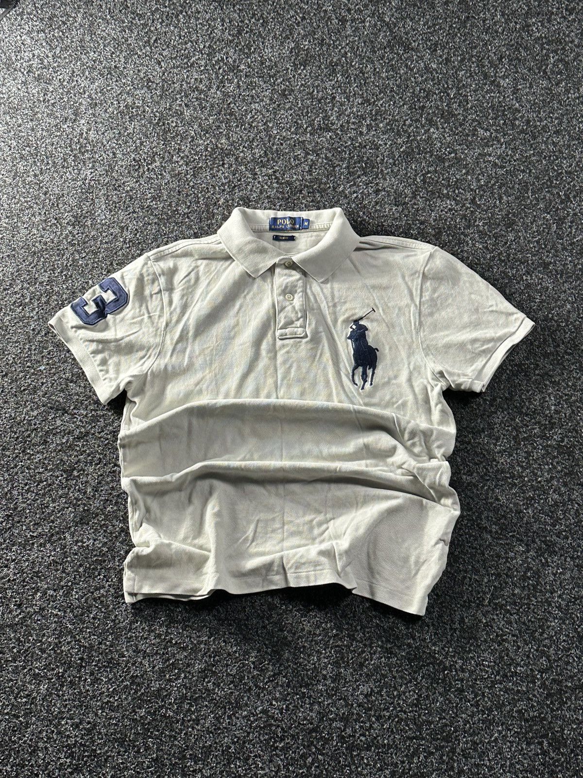 Polo Ralph Lauren × Vintage ❗️Vintage POLO Shirt Polo Ralph Lauren #3 USA Chief Keef styl Size US M / EU 48-50 / 2 - 1 Thumbnail