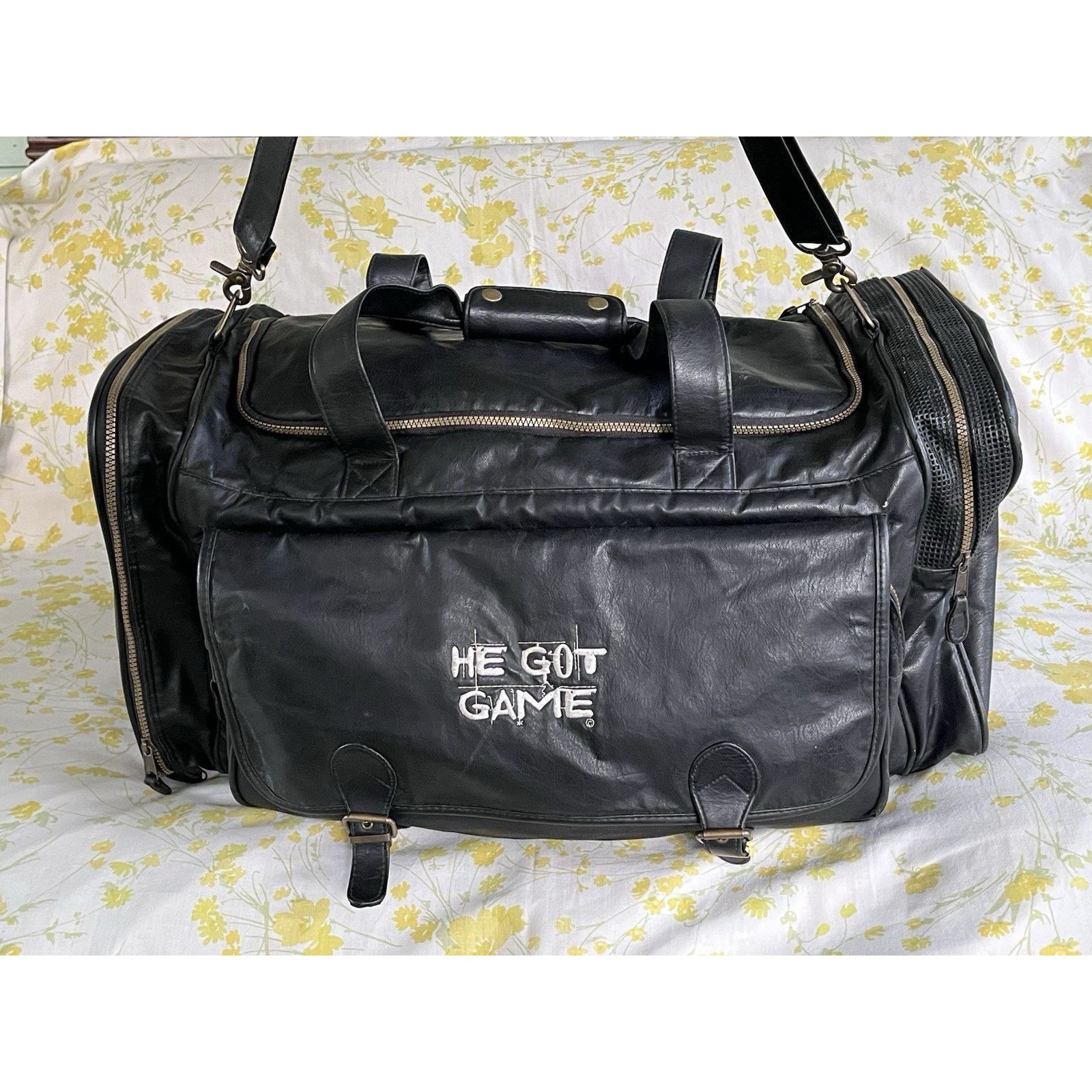 Vintage Spike Lee He Got Game Promo Merch Duffle Bag Size ONE SIZE - 1 Thumbnail