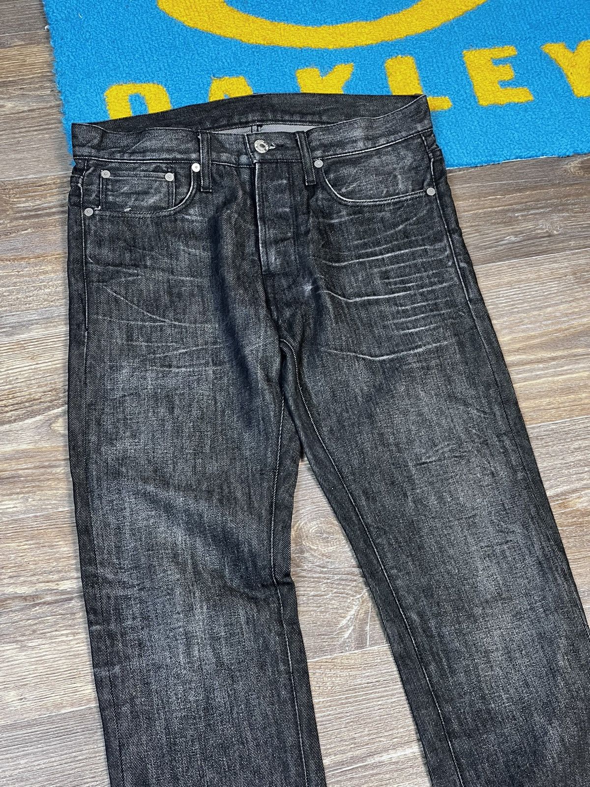 Helmut Lang Helmut Lang New York Gray Skinny Denim Pant Size US 28 / EU 44 - 4 Thumbnail