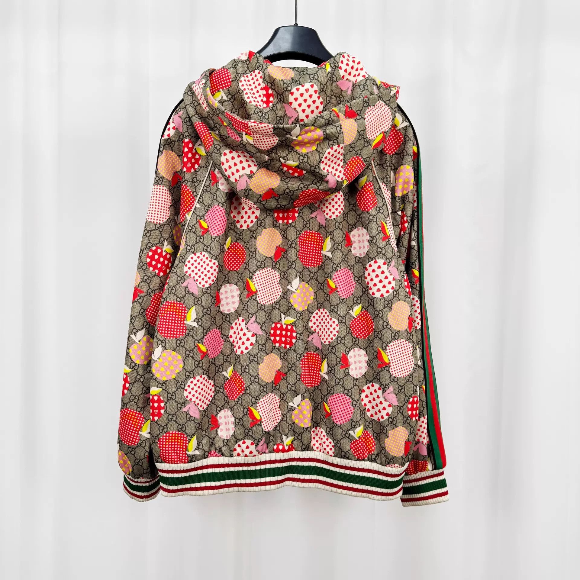 Gucci Gucci GG Apple Monogram Zip Jacket M 99 New Size US M / EU 48-50 / 2 - 2 Thumbnail