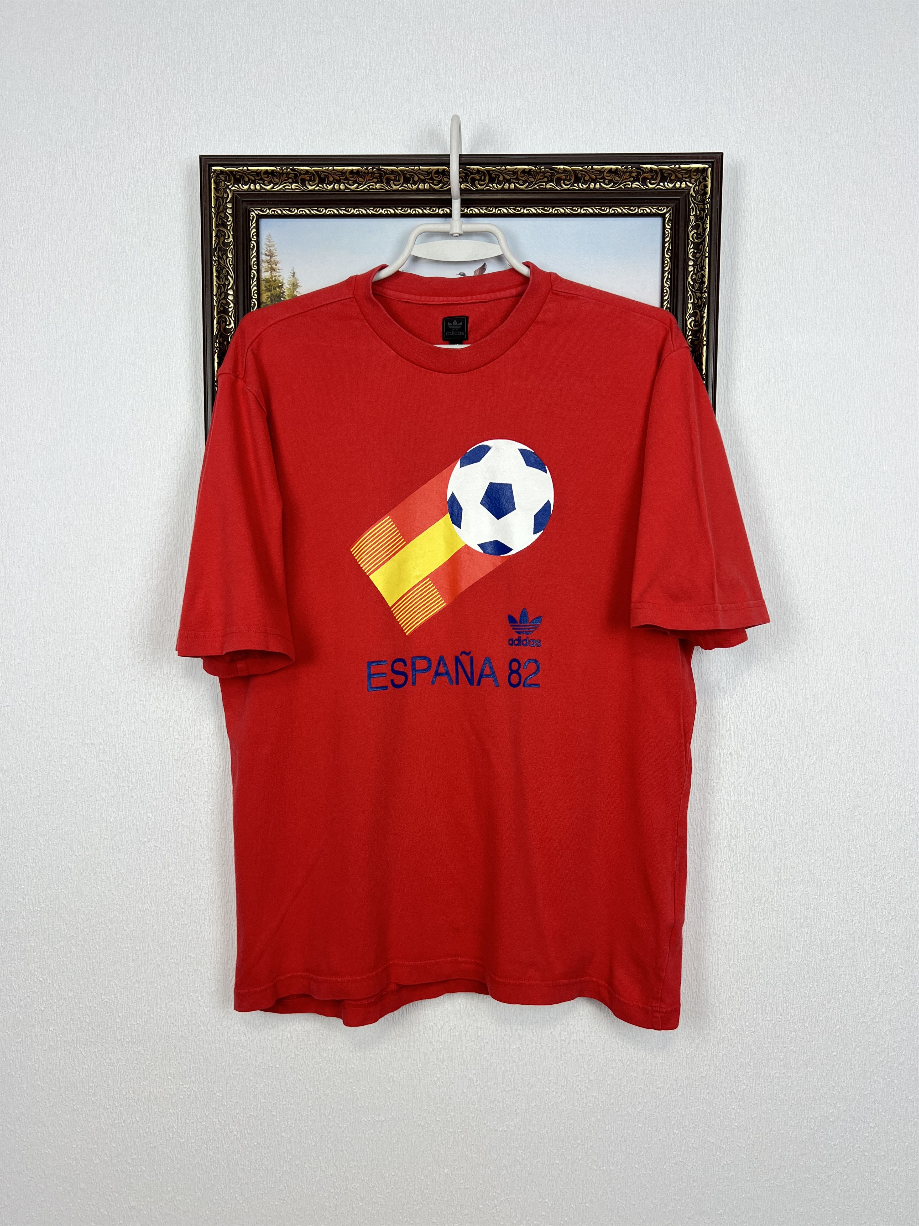 Adidas Vintage Adidas Originals Spain World Cup Football Shirt Size US M / EU 48-50 / 2 - 1 Thumbnail