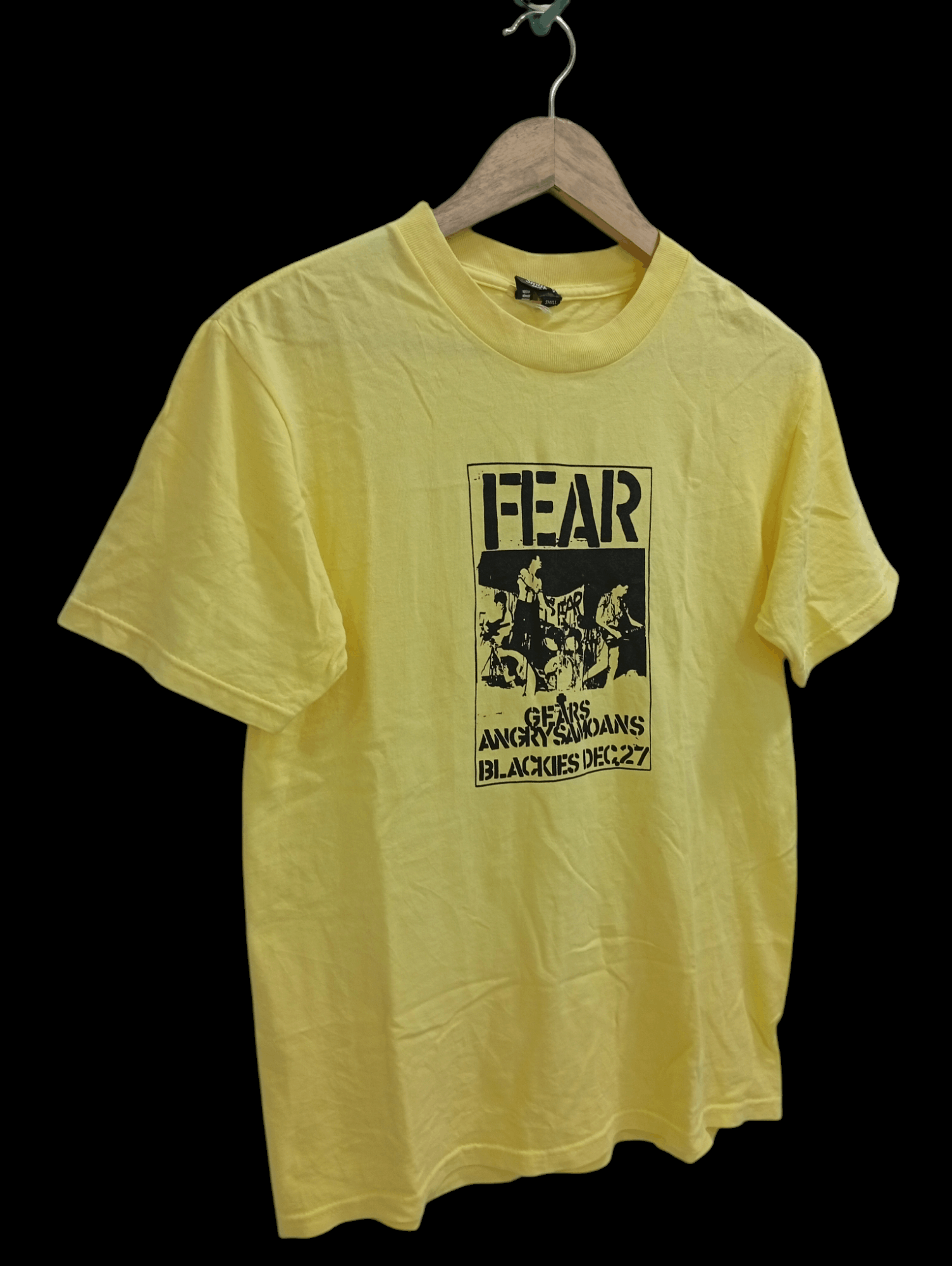 Band Tees × Vintage 🔥🔥Fear Gears Angry Samoans Punk Band Promo Flyer T-Shirt Size US S / EU 44-46 / 1 - 2 Thumbnail