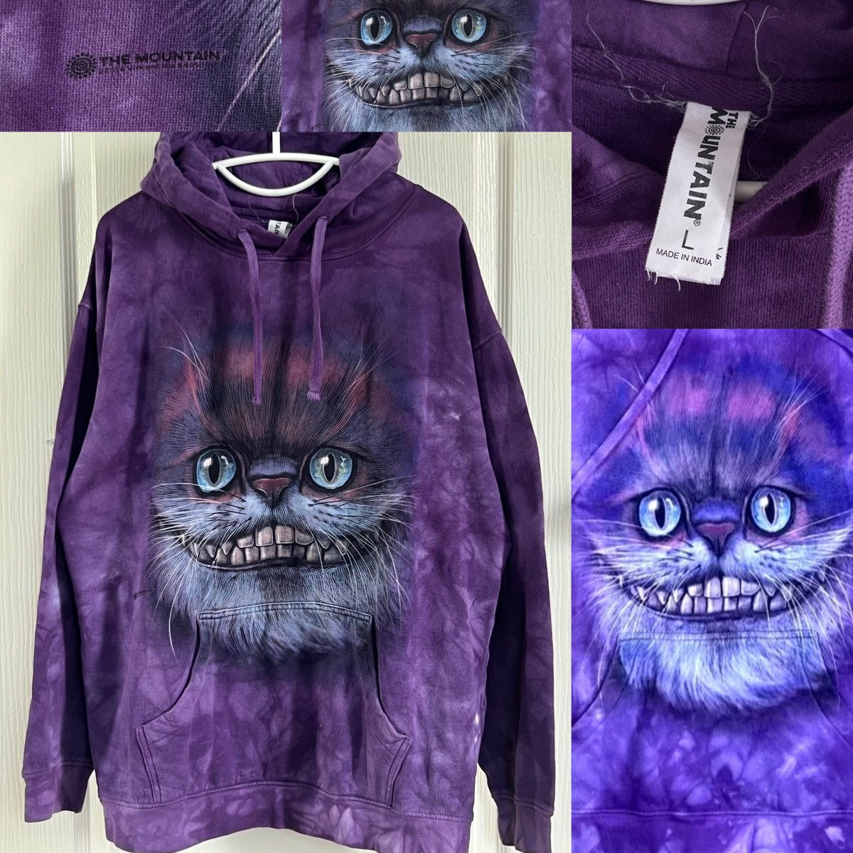 The Mountain THE MOUNTAIN HOODIE 2014 CHESHIRE CAT RARE/DEADSTOCK Size US L / EU 52-54 / 3 - 2 Thumbnail